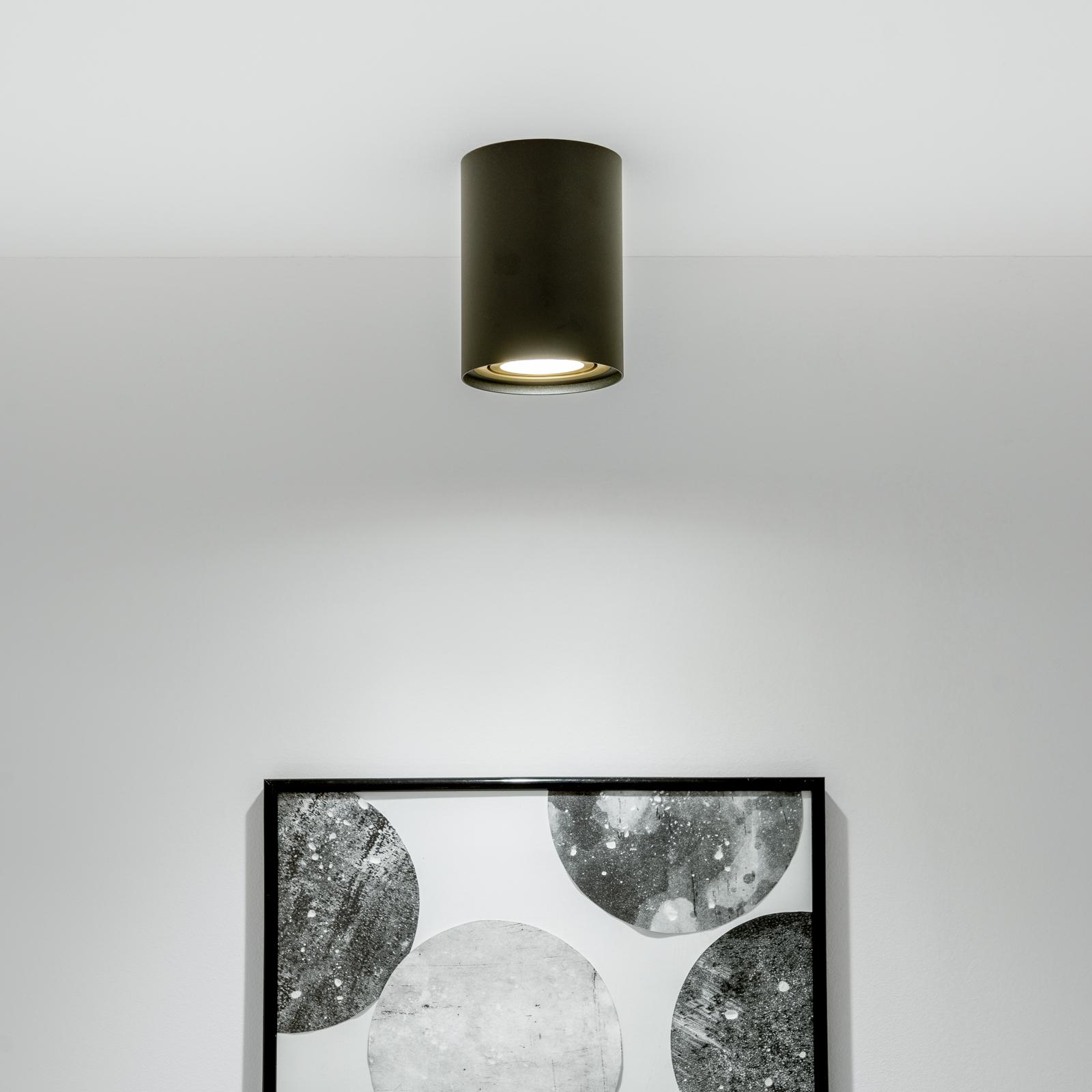 Oprawa Natynkowa HALOGENOWA Spot Tuba Ruchoma GU10 Okrągła Czarno-Złota 84mm AMAT-M LUMILED - obszar zastosowań