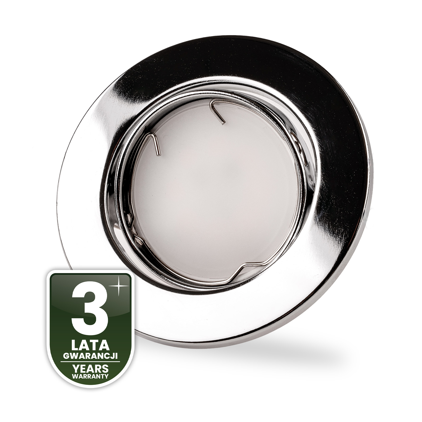 Oprawa HALOGENOWA Podtynkowa Ruchoma Okrągła AURELI Chrom Blacha MR16 GU10 - czwarta cecha produktu