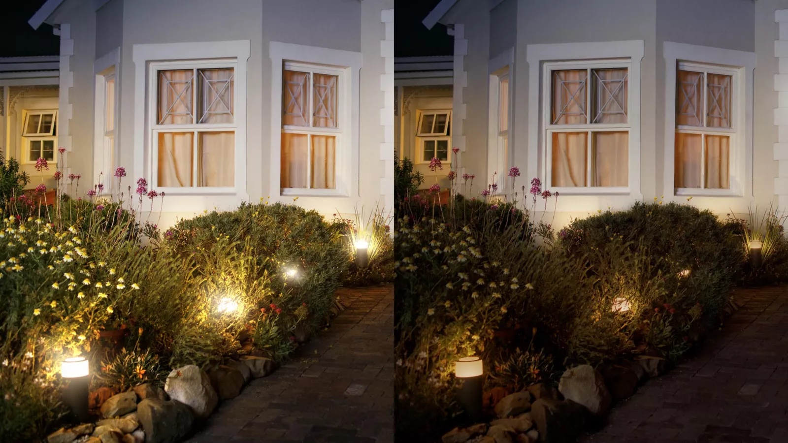 Lampa Ogrodowa Zewnętrzna LED SŁUPEK 25cm 8W 590lm IP65 White and Color Ambiance RGB + TW Czarna Inteligentna SMART Zigbee Bluetooth Calla Philips HUE - trzecia cecha produktu