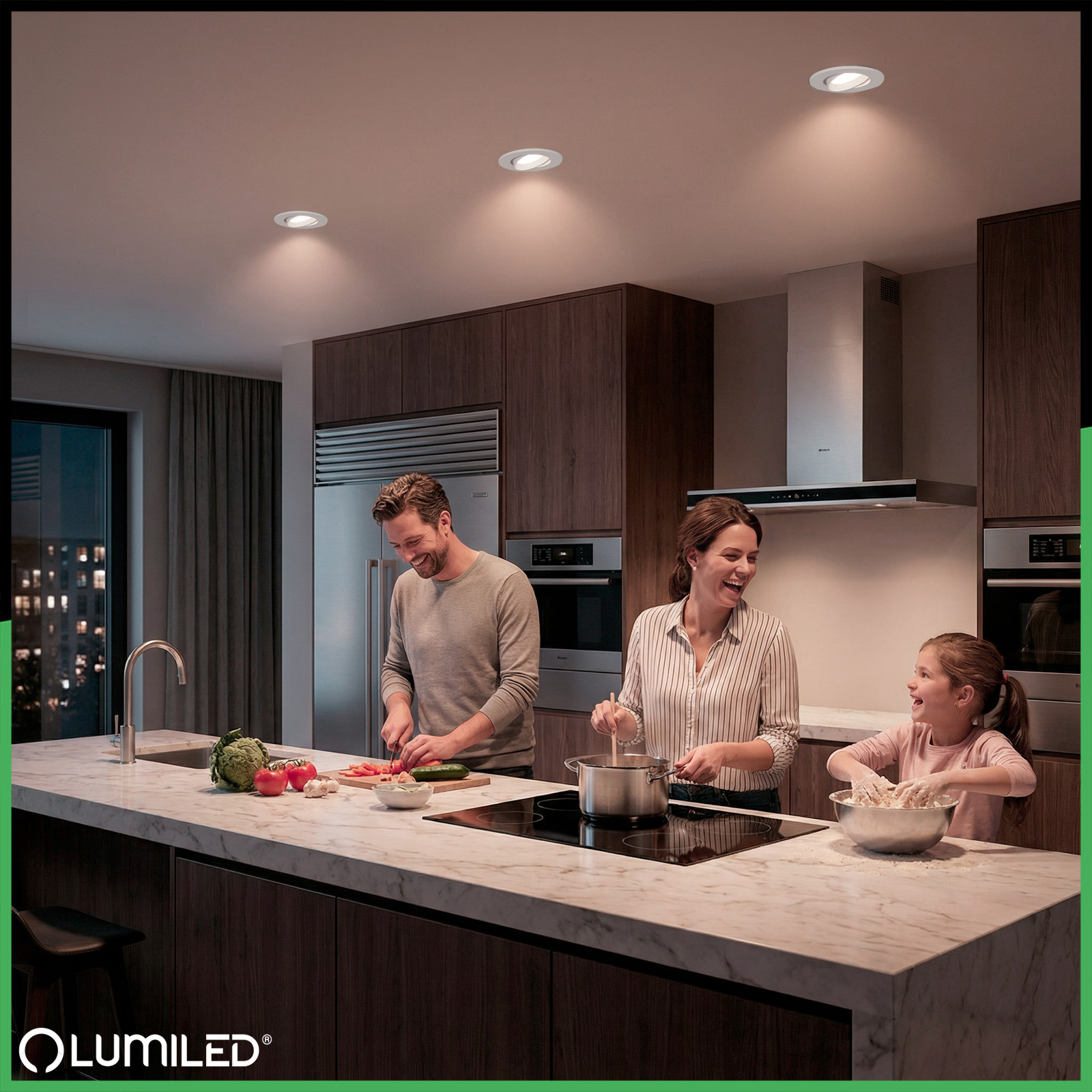 Oprawa Halogenowa Podtynkowa Ruchoma Okrągła Biała GU10 MR16 VENTUS Lumiled - obszar zastosowań