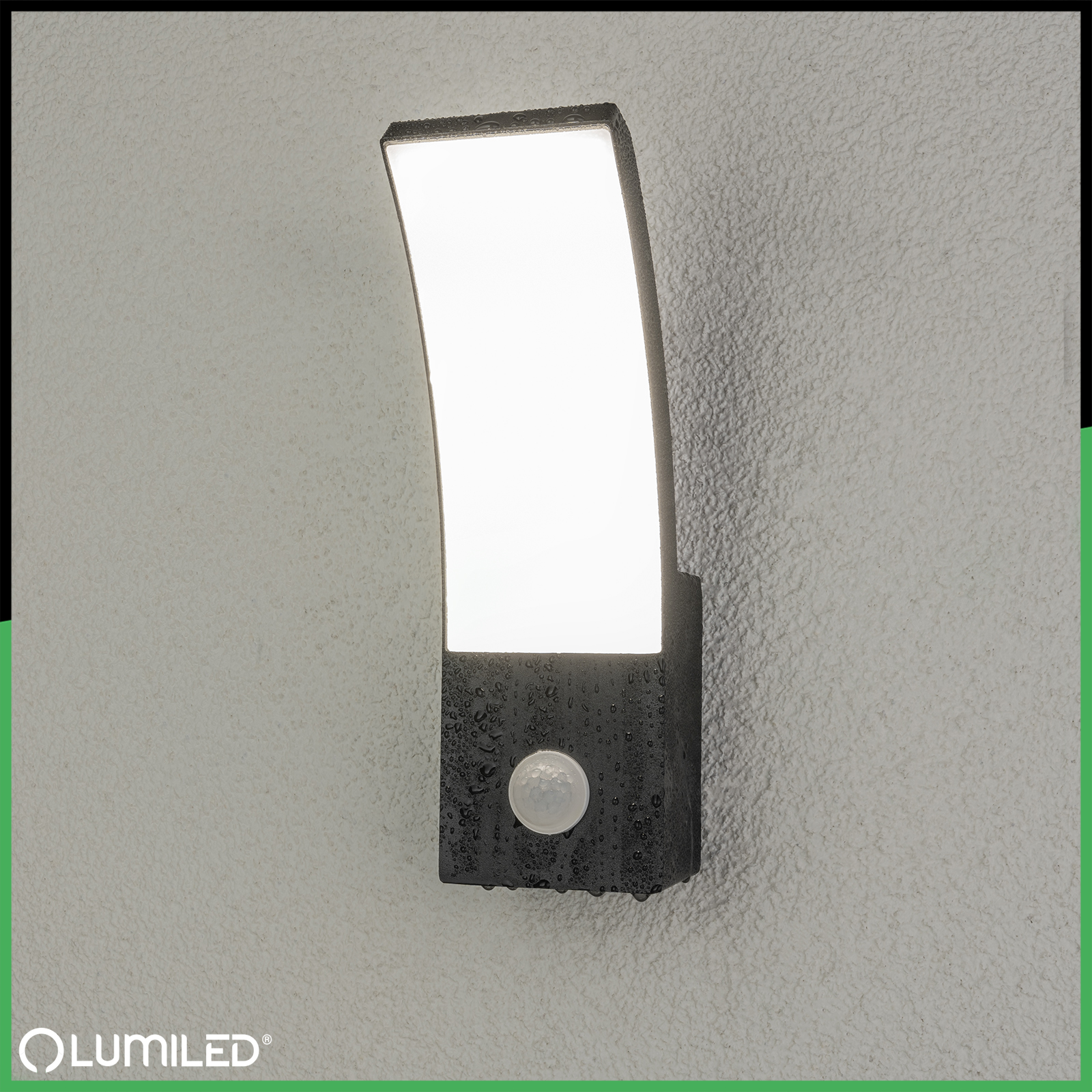 Lampa Ogrodowa Zewnętrzna Kinkiet Elewacyjny LED 12W 4000K Czujnik Ruchu AGOS LUMILED - druga cecha produktu