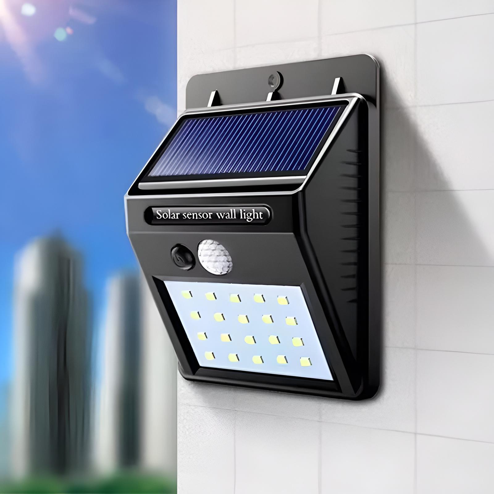 Naświetlacz Solarny LED Halogen Lampa Ogrodowa 6500K IP44 HARIO LUMILED - pierwsza cecha produktu
