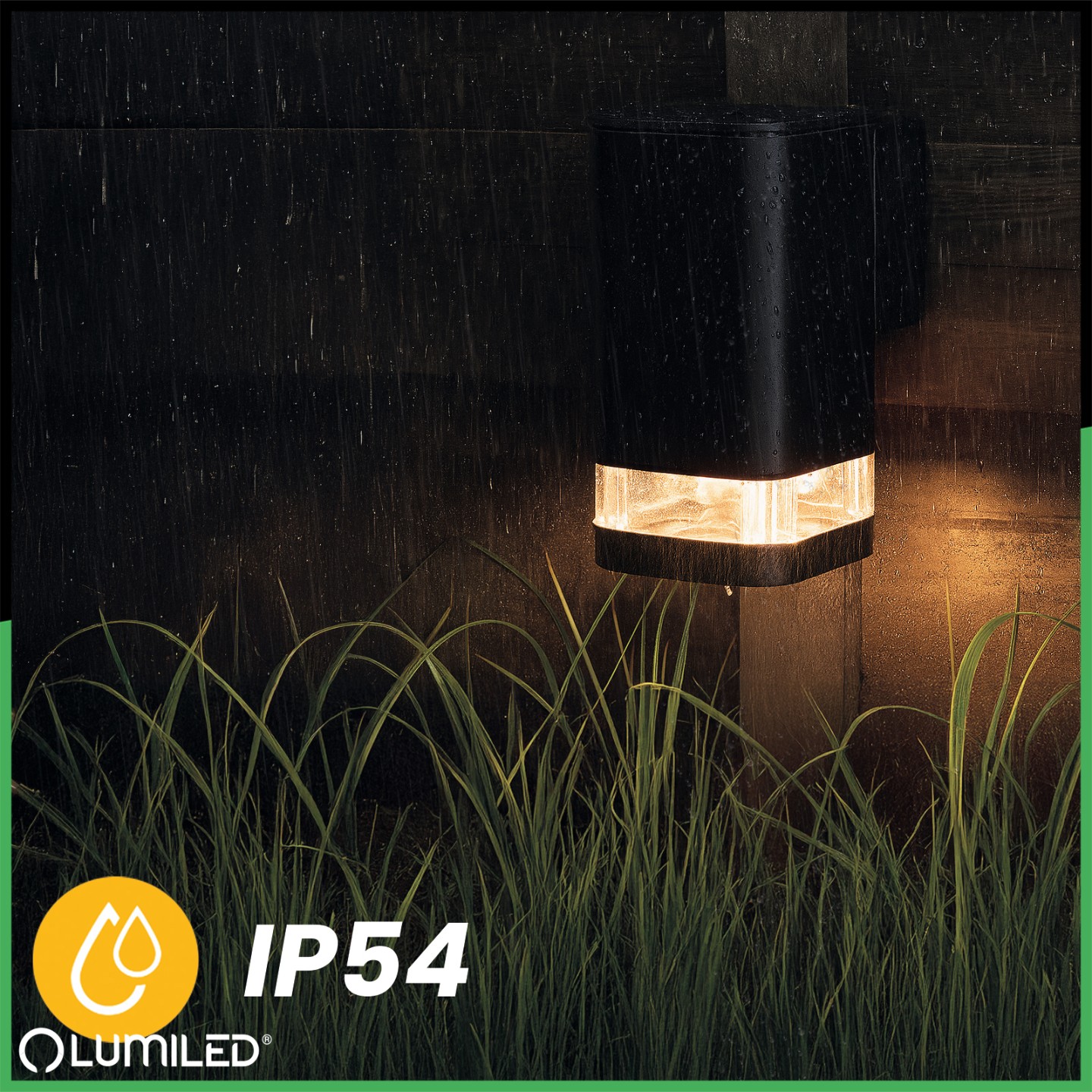 Lampa Ogrodowa Zewnętrzna Kinkiet Elewacyjny GU10 LED IP54 EPSILO LUMILED - trzecia cecha produktu