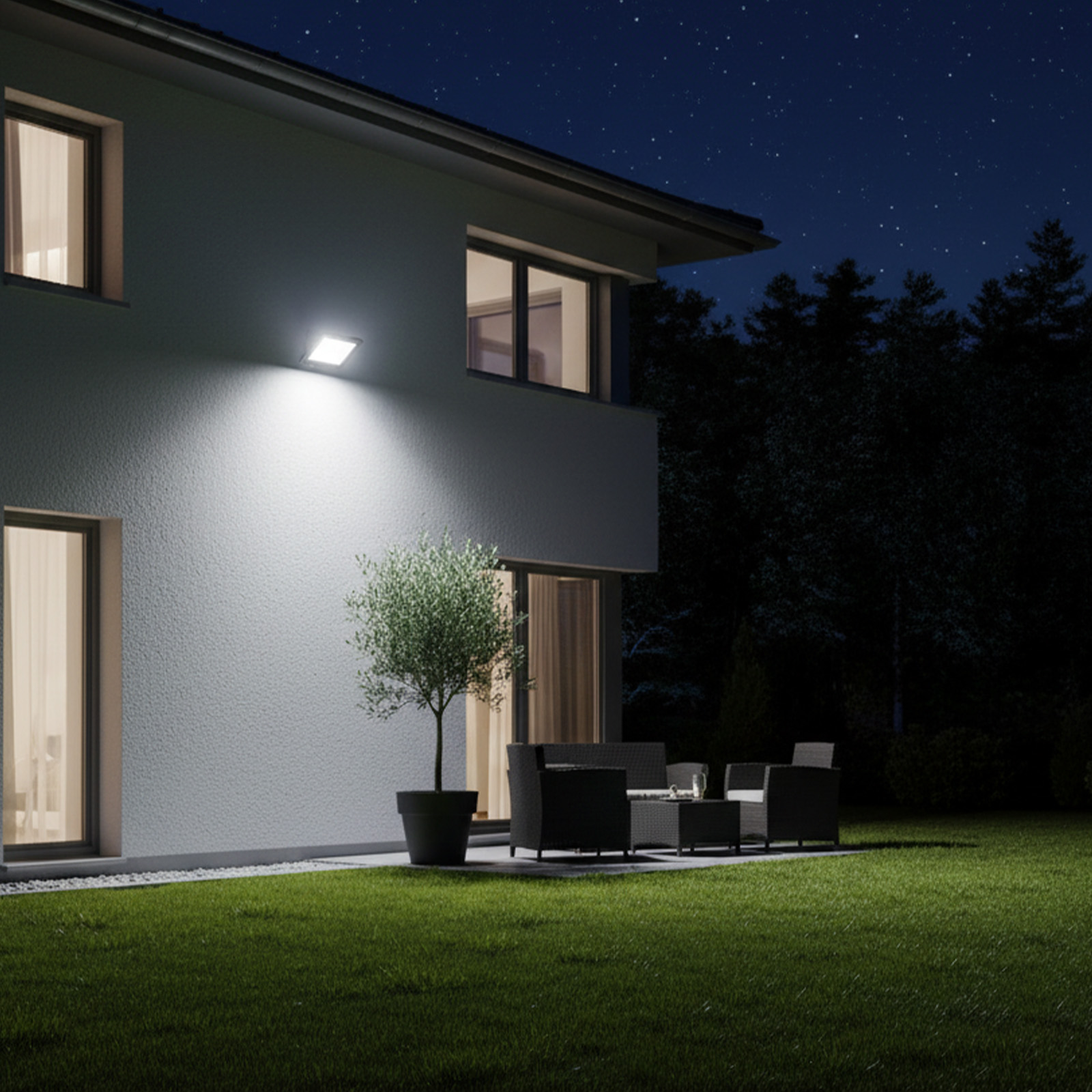 Naświetlacz LED Halogen Zewnętrzny Reflektor 30W 6500K 2700lm IP65 FLOODLIGHT LUX OSRAM - obszar zastosowań