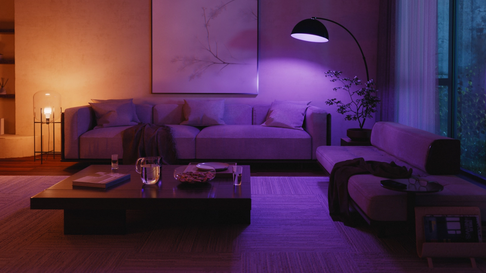 3x Żarówka LED E27 A60 8.1W = 75W 1100lm CCT + RGB SMART Inteligentna Bluetooth ZigBee White and Color Ambiance + Mostek Bridge PRO + Regulator Pilot Philips HUE - obszar zastosowań