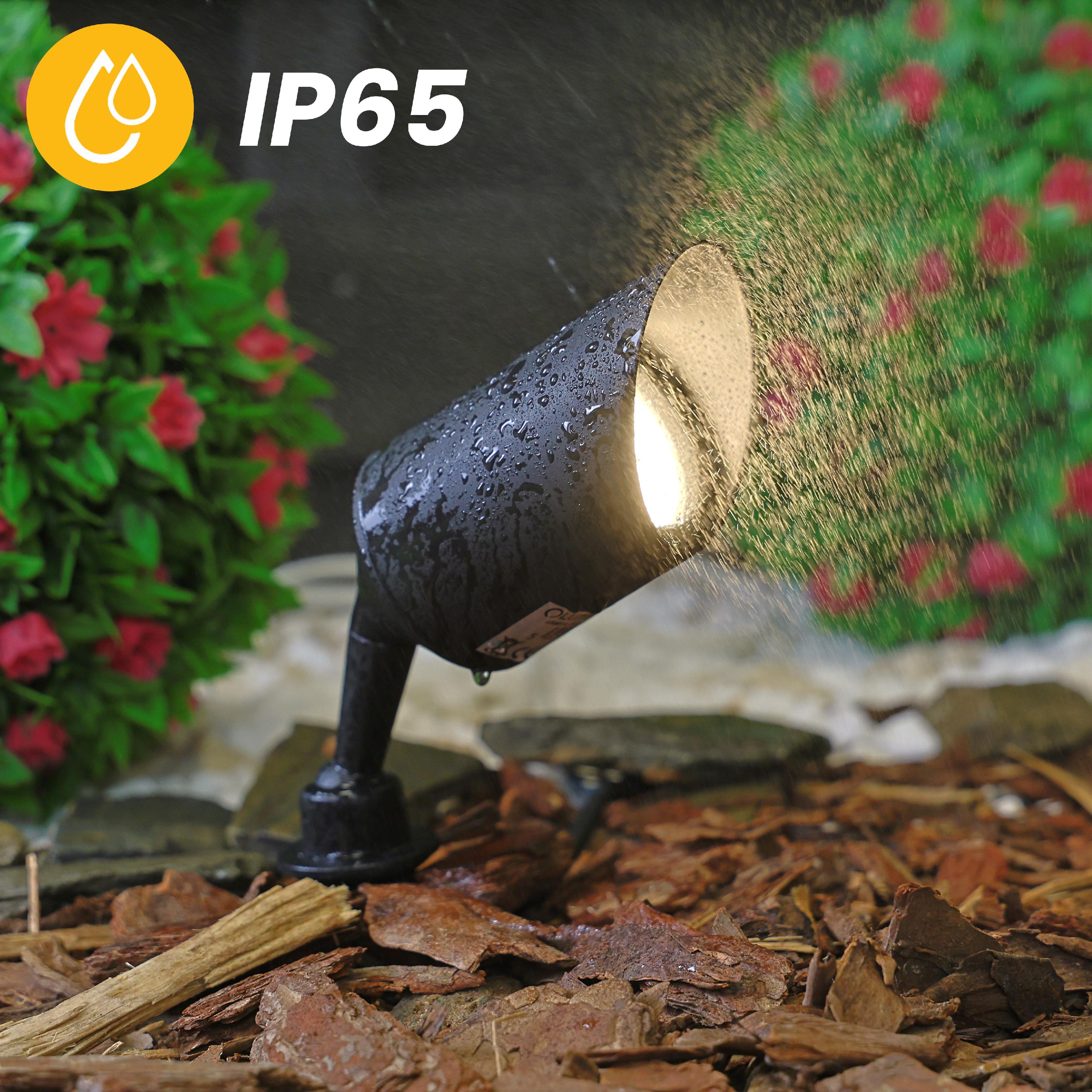 Lampa Ogrodowa Zewnętrzna LED GU10 Reflektor Wbijana IP65 GARTI Przewód LUMILED - pierwsza cecha produktu