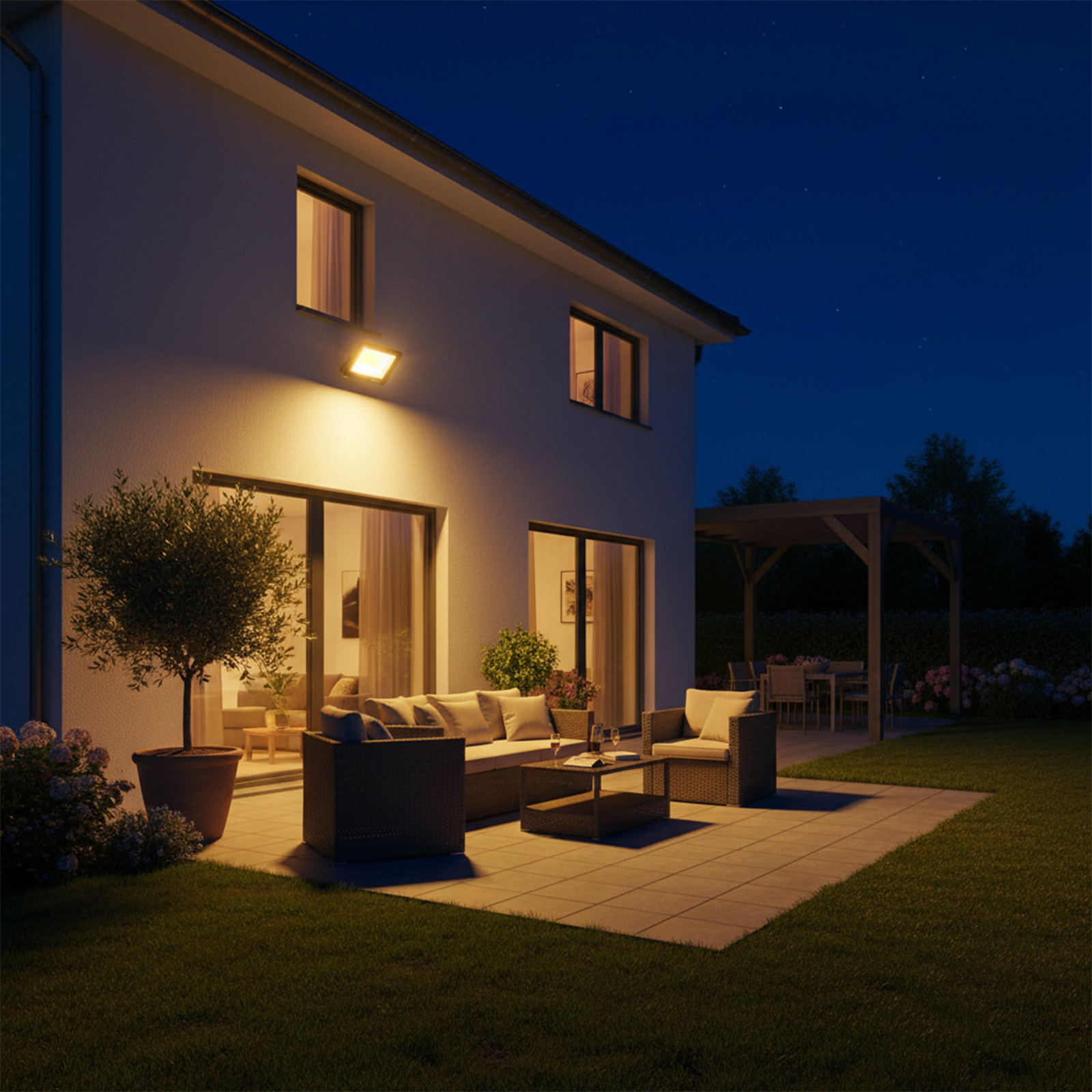 Naświetlacz LED Halogen Zewnętrzny Reflektor 30W 3000K 2700lm IP65 FLOODLIGHT LUX OSRAM - obszar zastosowań