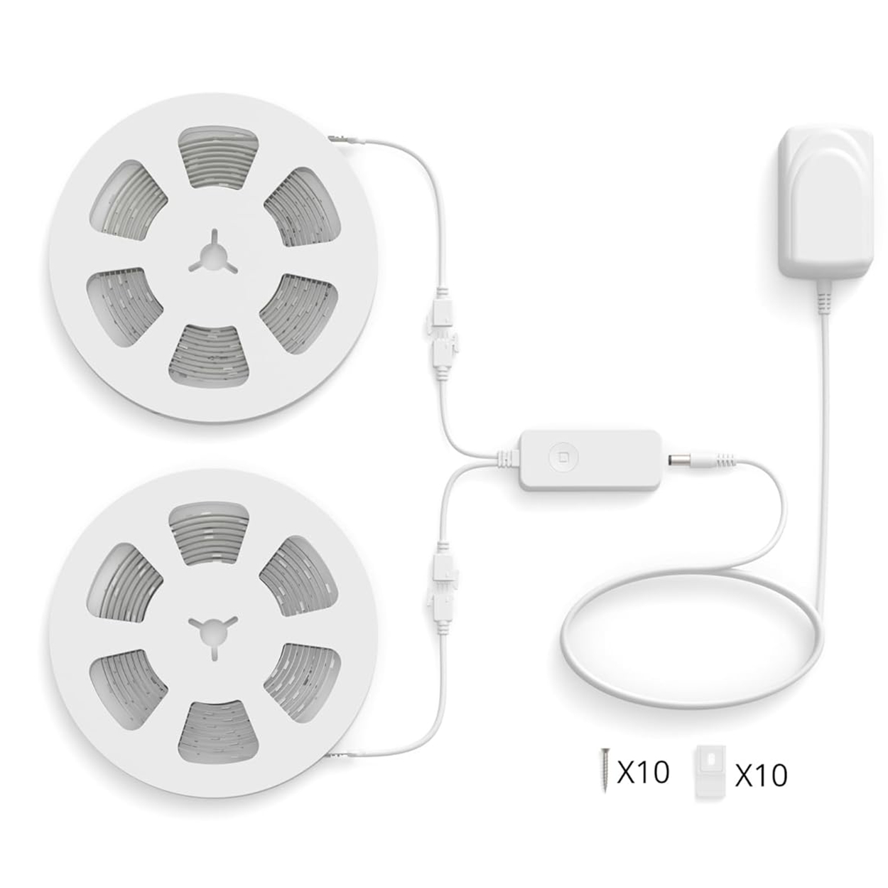 Taśma LED Pasek 36W RGBIC 20m Inteligentna SMART WiFi Bluetooth Aplikacja WiZ - skład produktu