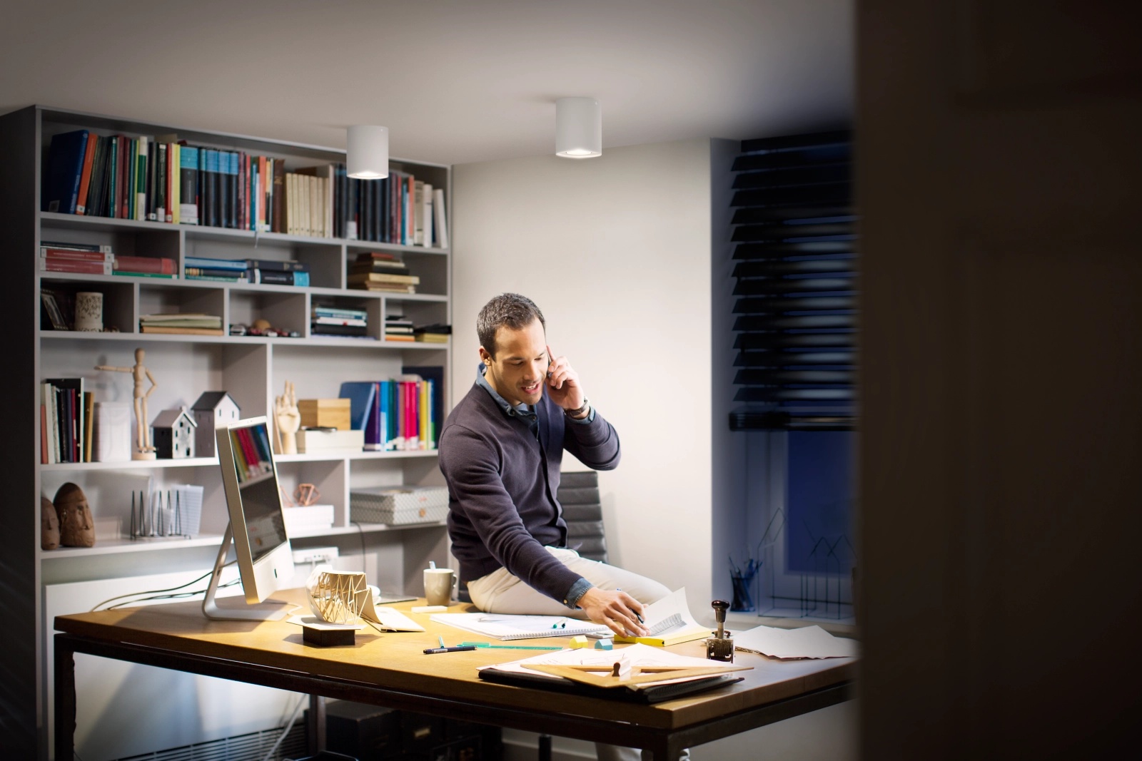 Lampa Sufitowa LED Oprawa Natynkowa TUBA SPOT 4.2W 400lm IP20 White Ambiance TW Biała Inteligentna SMART Zigbee Bluetooth Pillar Philips HUE - obszar zastosowań