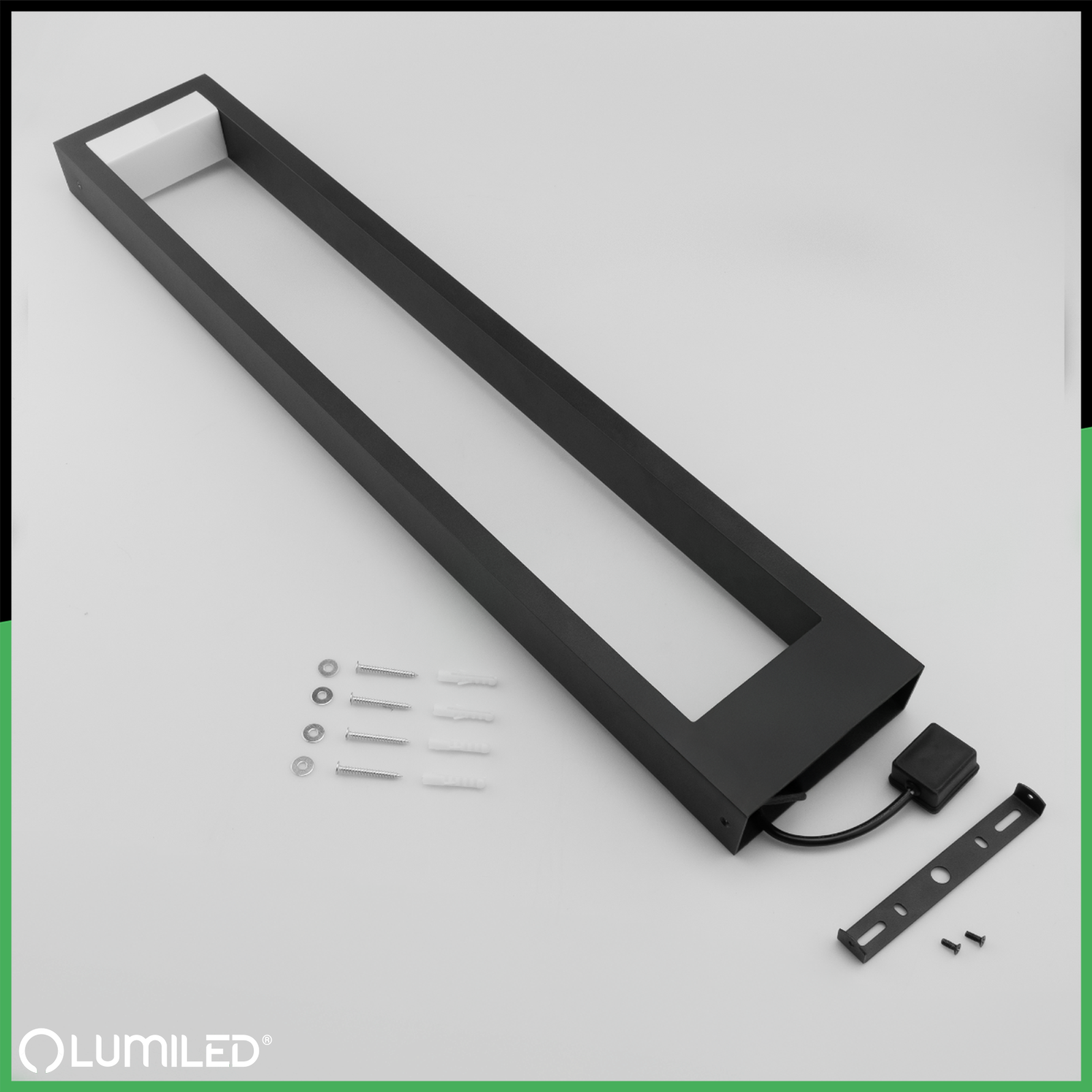 Lampa Ogrodowa Słupek Zewnętrzny Stojący LED 10W HOSTA 80cm LUMILED - skład produktu