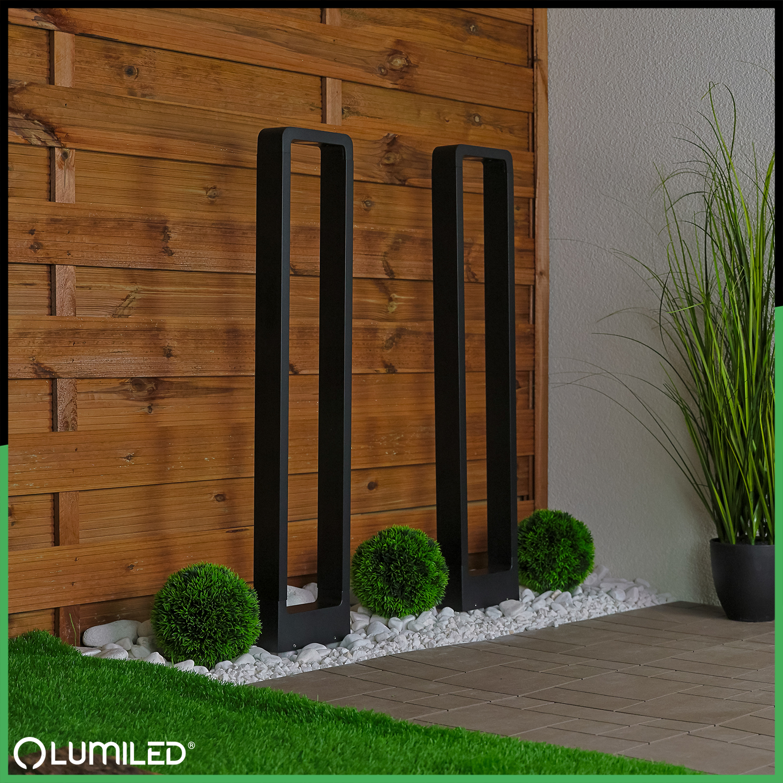 Lampa Ogrodowa Słupek Zewnętrzny Stojący LED 10W ERICA 80cm LUMILED - obszar zastosowań