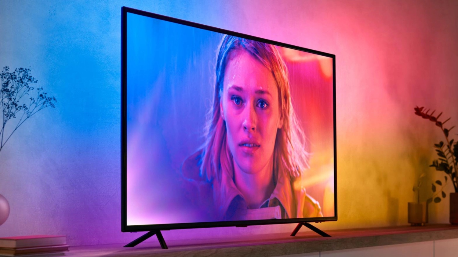 Taśma LED Pasek na Telewizor TV 55"""" - 60"""" Gradient 20W 1100lm IP20 White and Color Ambiance RGB + TW Inteligentna SMART Zigbee Bluetooth Gradient TV Strip Philips HUE - pierwsza cecha produktu