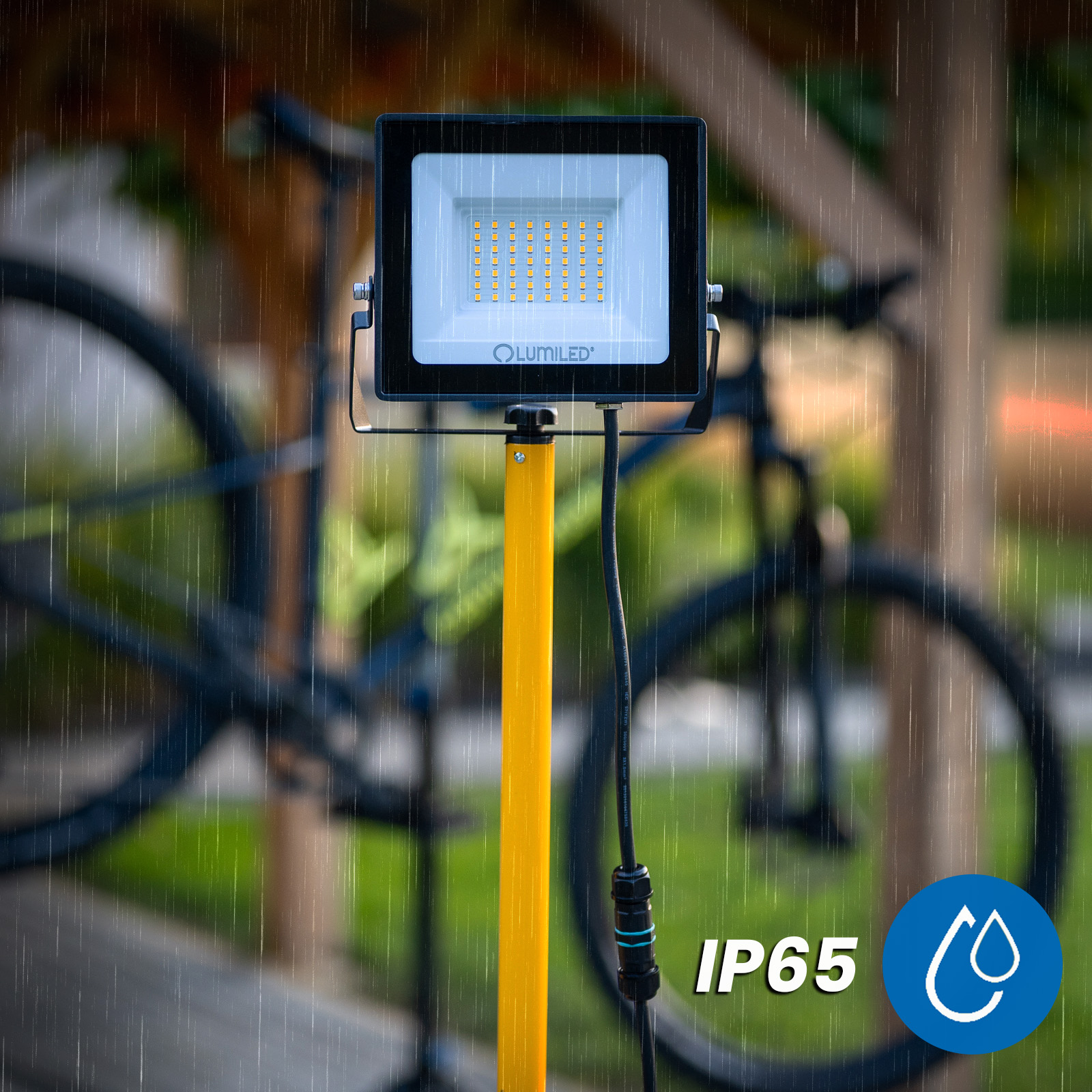 Naświetlacz LED Lampa 1x 50W Robocza Statyw Budowlany 4000K - trzecia cecha produktu