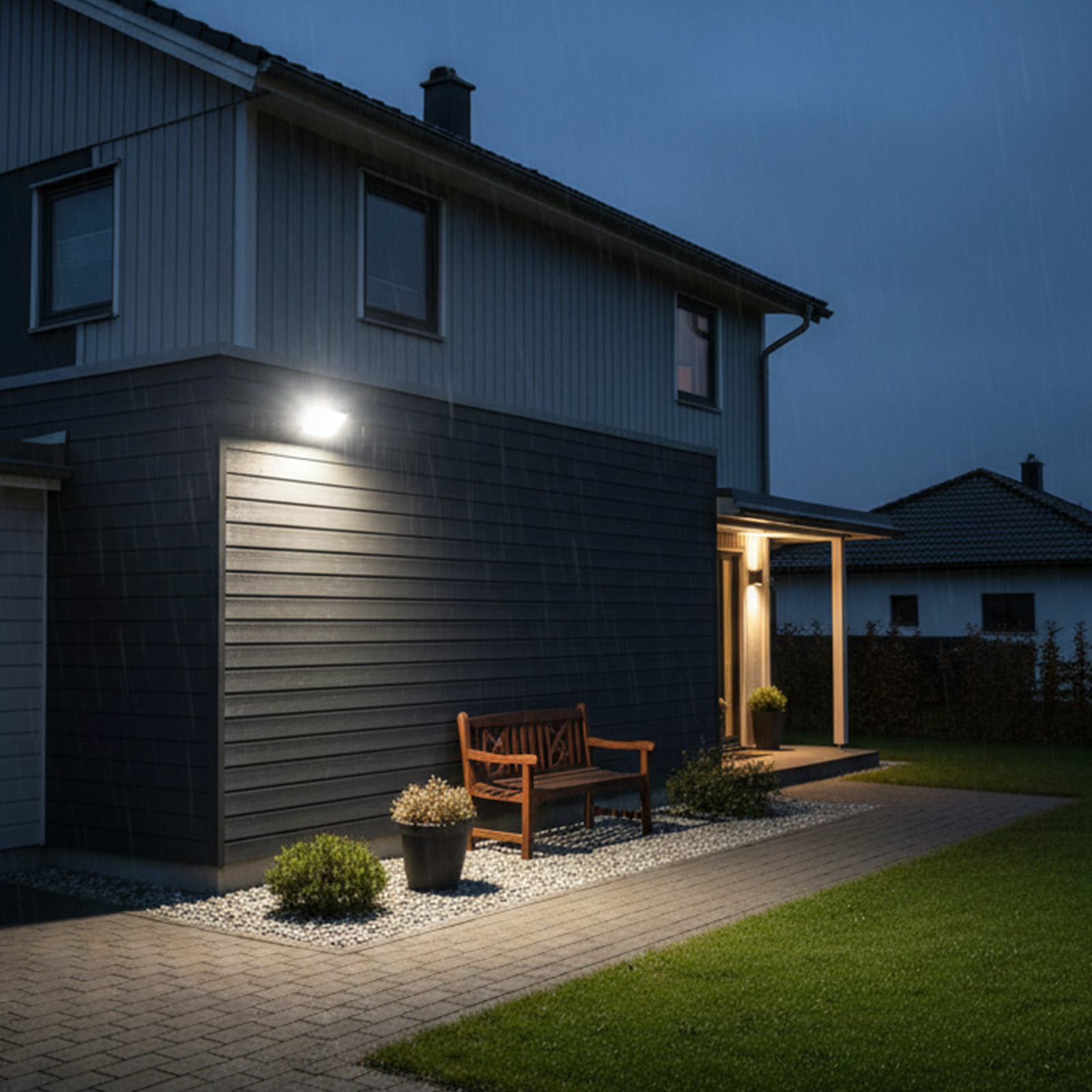 Naświetlacz LED Halogen Zewnętrzny Reflektor 100W 4000K 9000lm IP65 FLOODLIGHT LUX OSRAM - obszar zastosowań