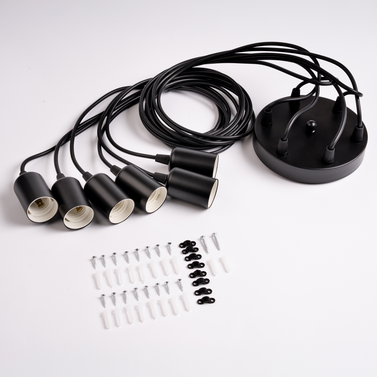 Lampa wisząca sufitowa ARANE PAJĄK 6 ramion do LED 6x E27 LUMILED - skład produktu