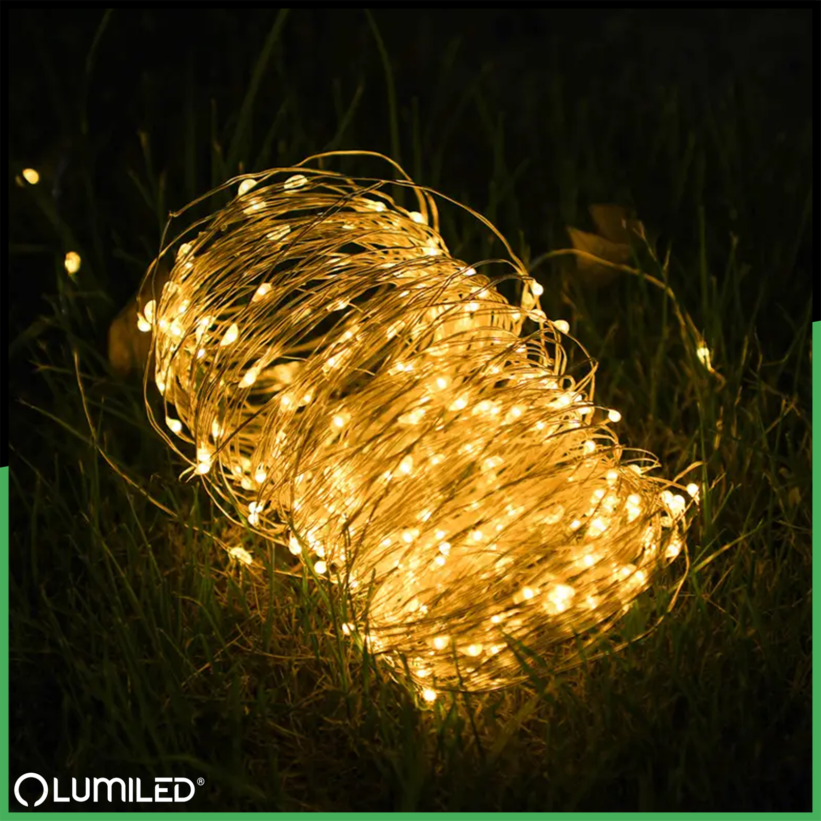 Girlanda Solarna Ogrodowa 100x LED  Ozdobne Druciki 12m 2700K Ciepła + PILOT FILO LUMILED - druga cecha produktu