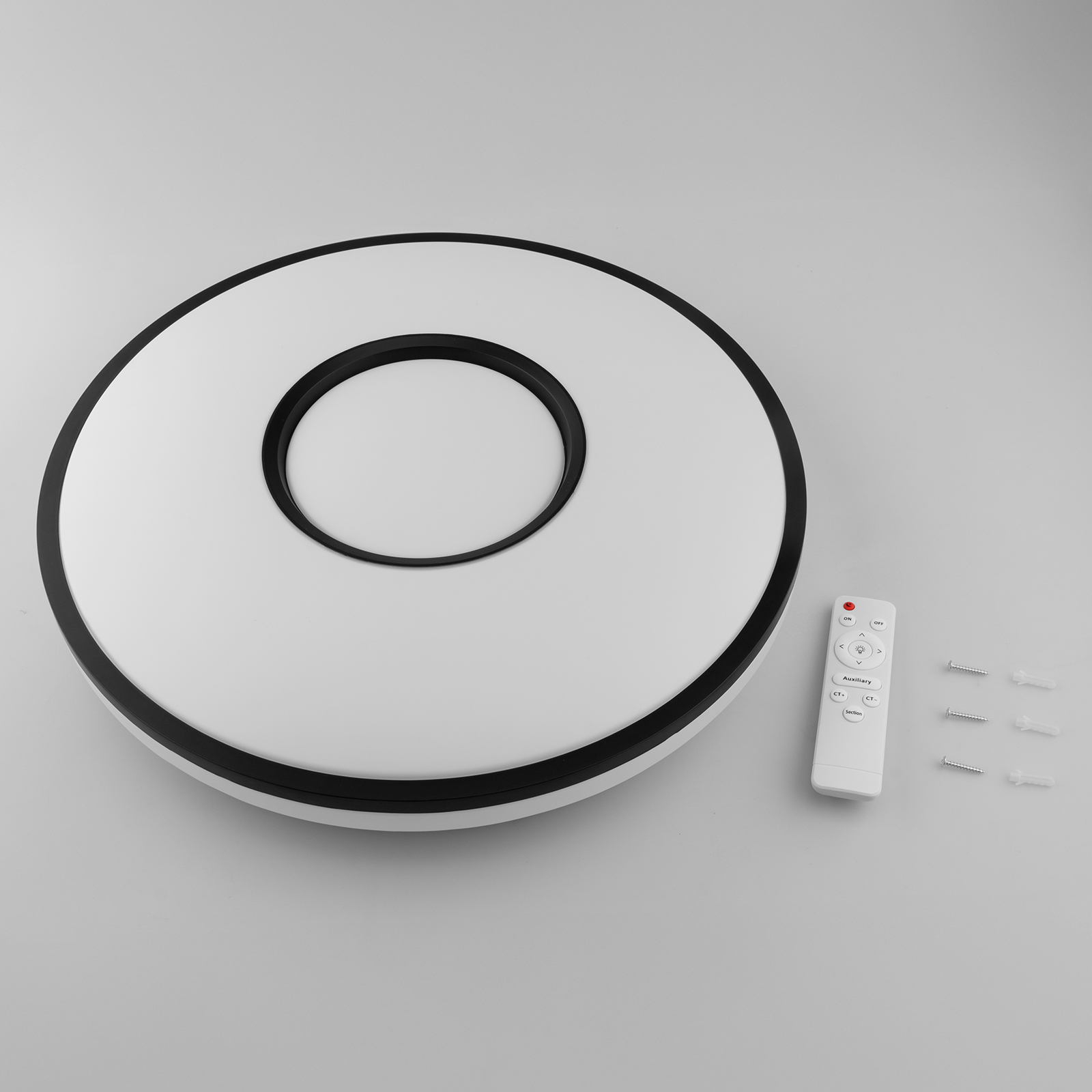 Plafon LED Lampa Sufitowa Natynkowa VERUS 72W CCT Biały Okrągły 50cm + PILOT LUMILED - skład produktu