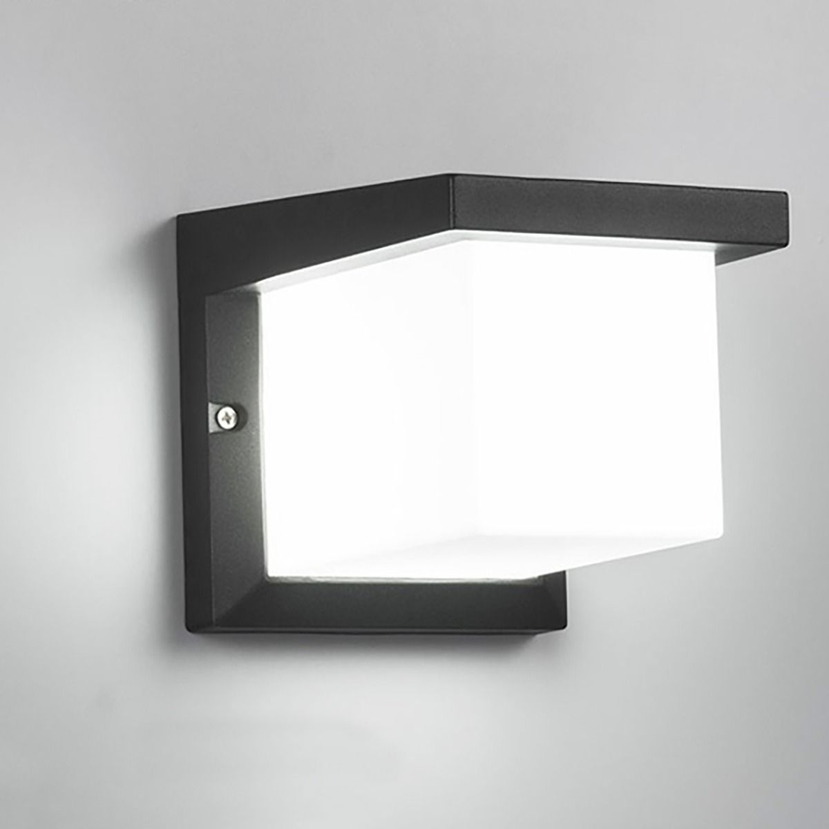 Lampa Ogrodowa Kinkiet Elewacyjny E27 Kwadratowy LEVIS LUMILED - druga cecha produktu