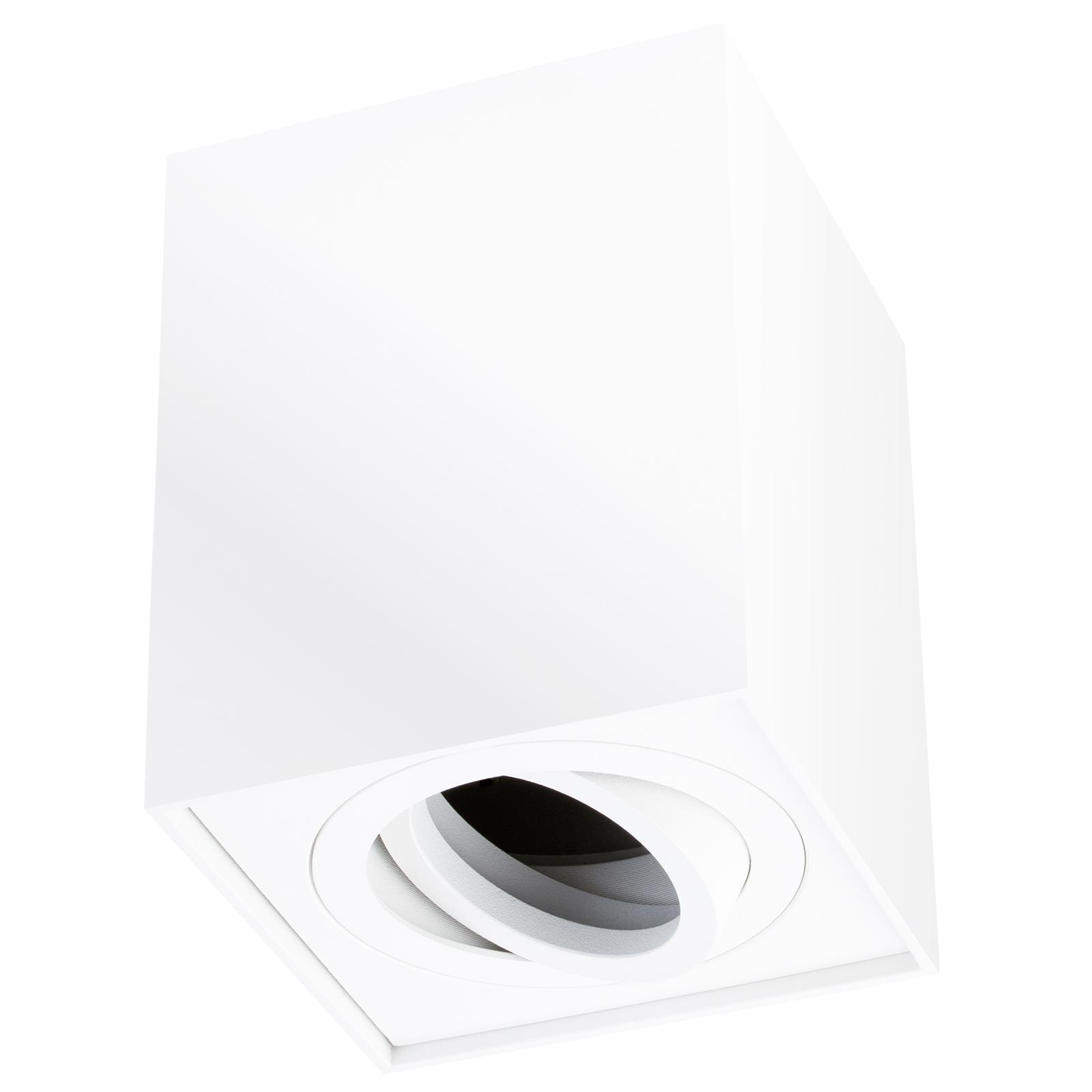 Oprawa Natynkowa HALOGENOWA Spot Tuba Ruchoma GU10 Kwadratowa Biała 115mm AMAT-L LUMILED - trzecia cecha produktu