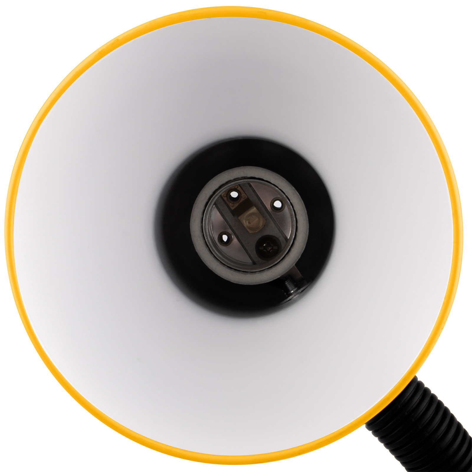 Lampka Biurkowa Stołowa Regulowana SARA Szkolna Nocna E27 Żółta LUMILED - pierwsza cecha produktu