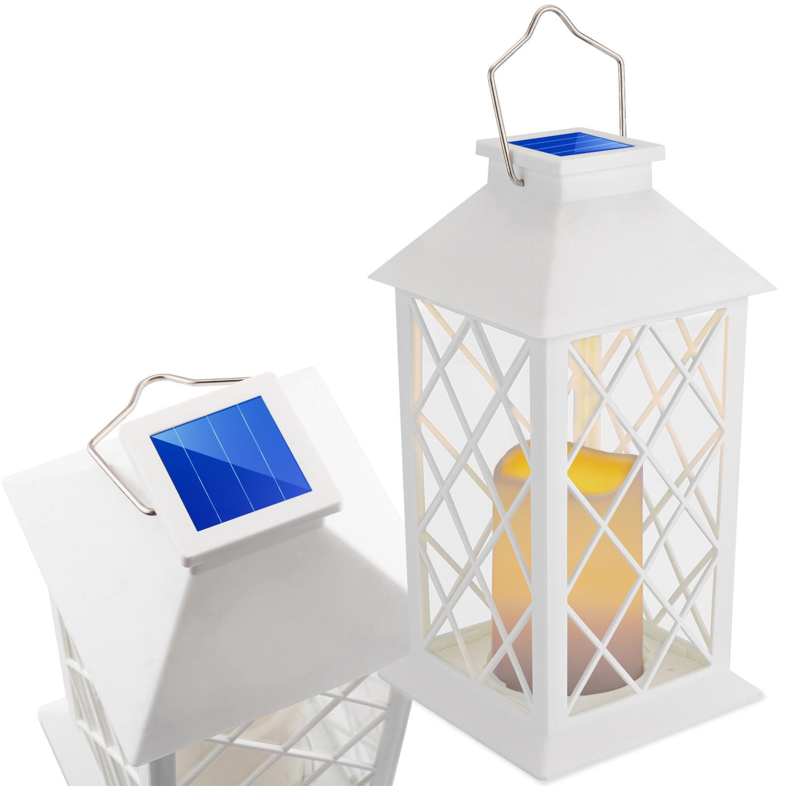 Lampa Solarna Ogrodowa LED Stojąca Latarnia LIRIO 2 IP44 Wisząca Latarenka LUMILED - główne zdjęcie produktu