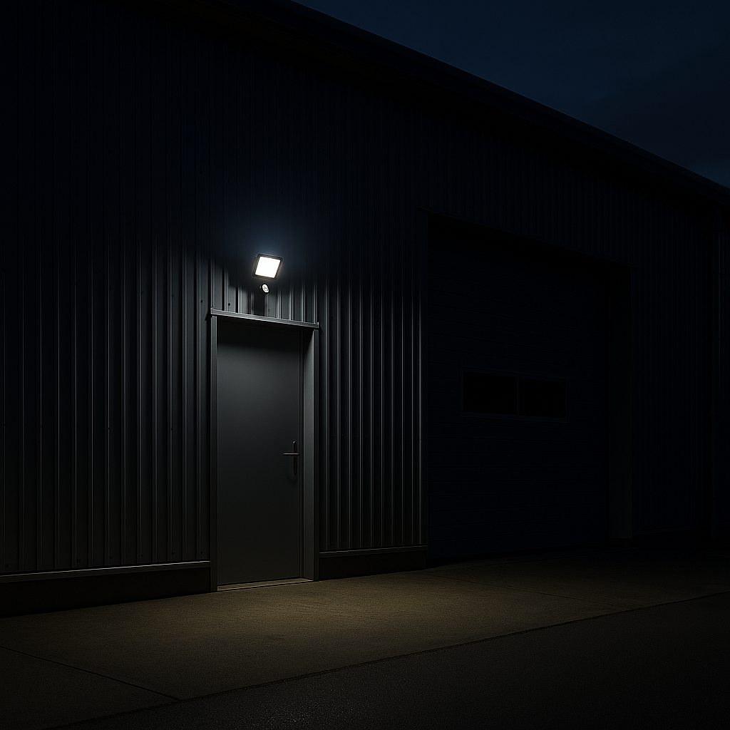 Naświetlacz LED Halogen Zewnętrzny Reflektor 10W 6500K 900lm IP65 z Czujnikiem Ruchu i Zmierzchu SENSOR FLOODLIGHT LUX OSRAM - druga cecha produktu