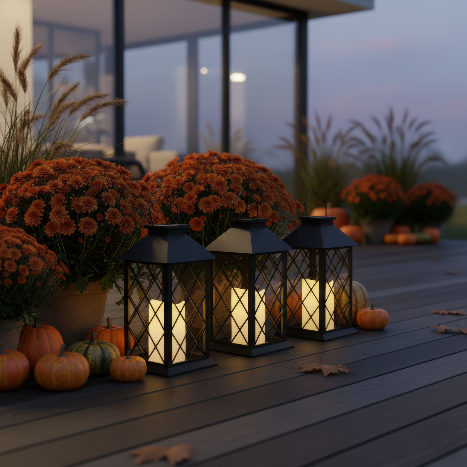 Lampa Solarna Ogrodowa LED Stojąca Latarnia LIRIO 2 IP44 Wisząca Czarna Latarenka LUMILED - trzecia cecha produktu