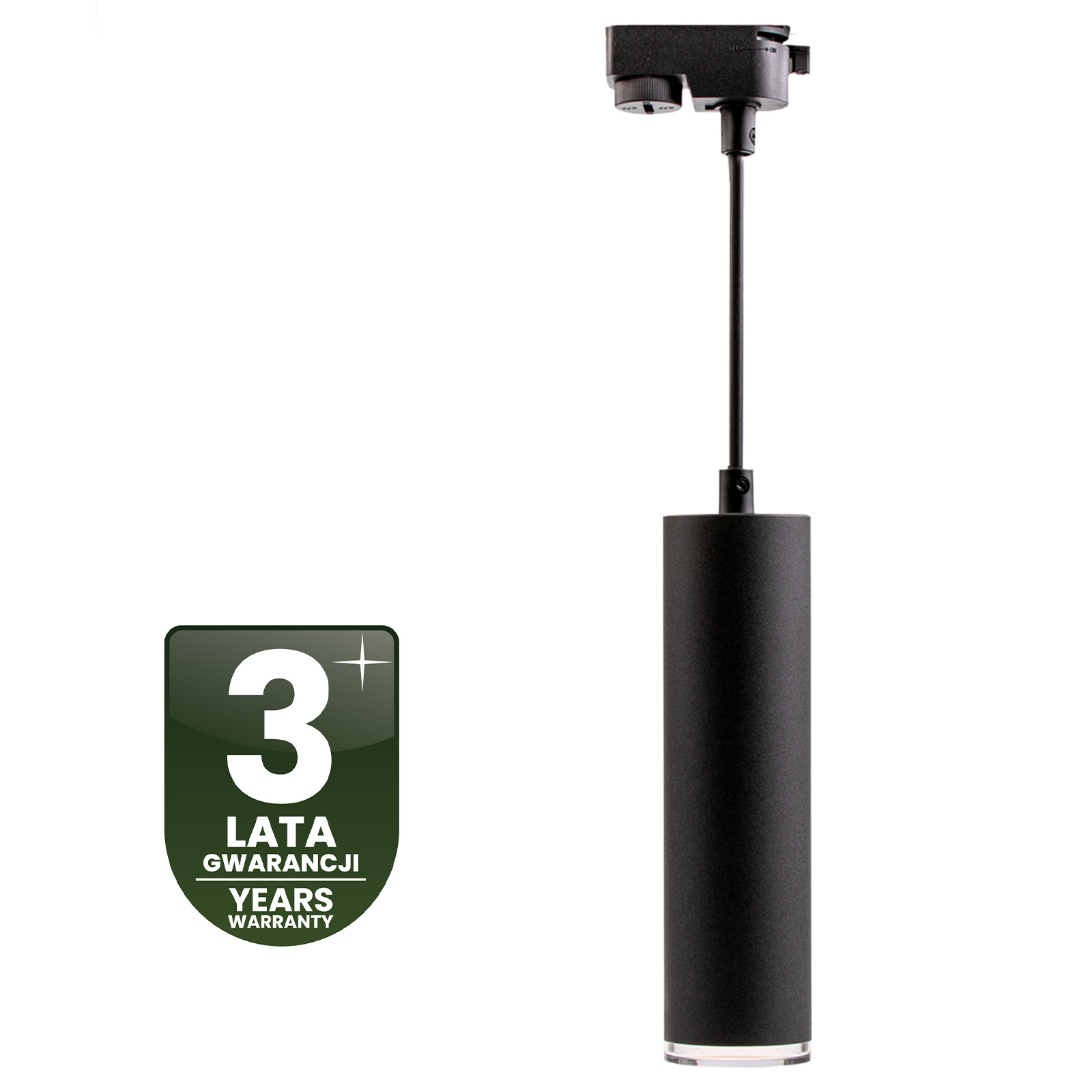 Lampa Sufitowa Szynoprzewód Szyna Zwis Reflektor Szynowy GU10 LED ADERO Czarny LUMILED - czwarta cecha produktu