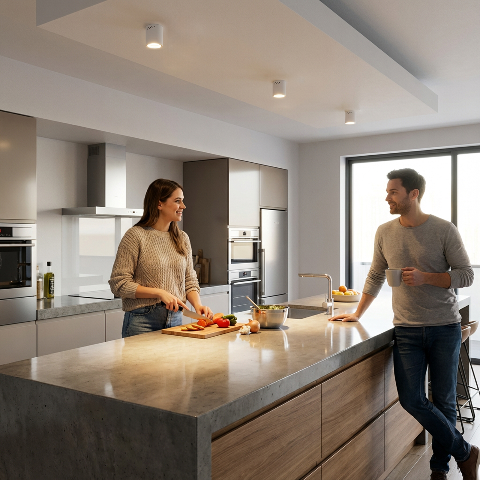 Oprawa Sufitowa Natynkowa Stała Okrągła APUS 13 Spot TUBA Biała E27 - obszar zastosowań