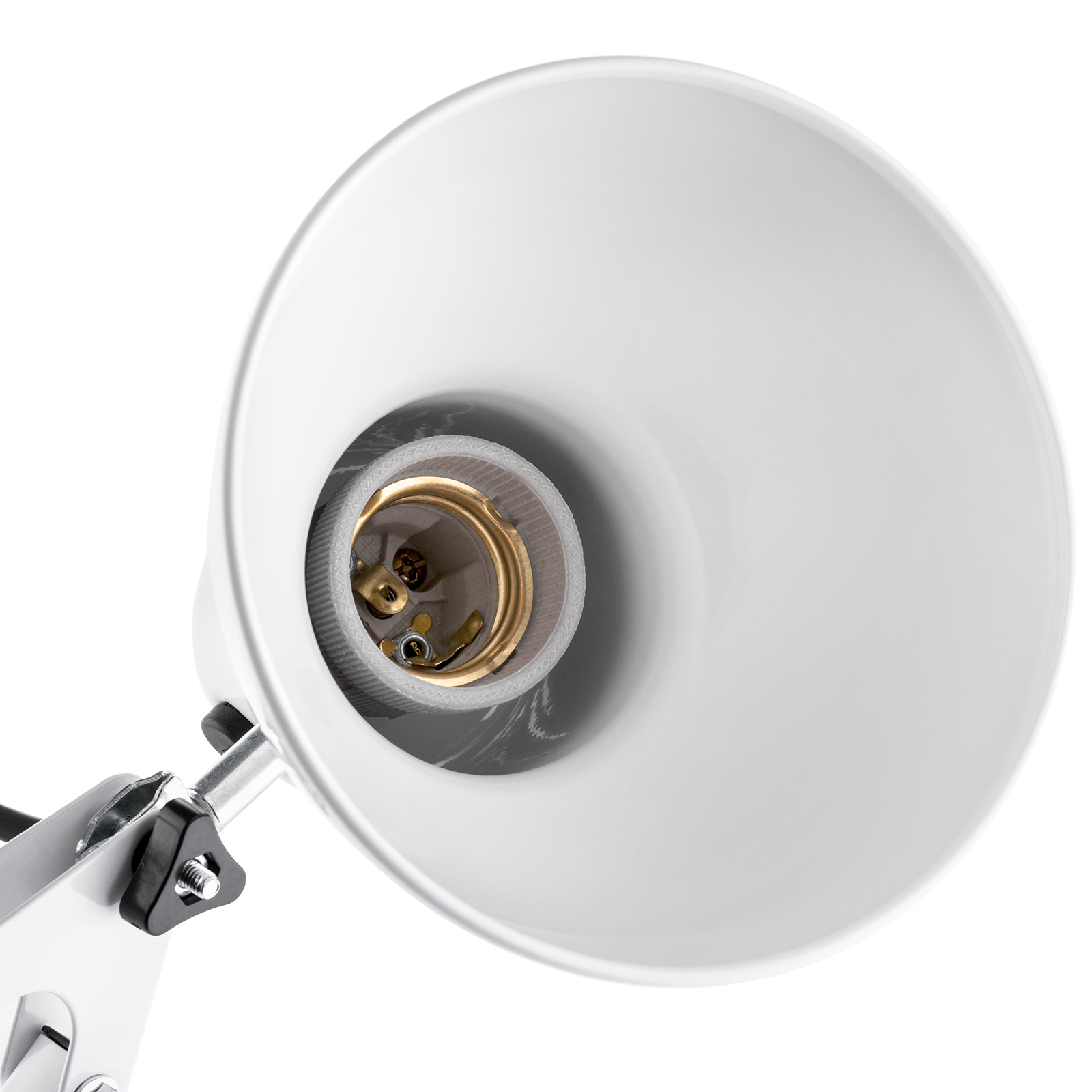 Lampka Biurkowa Kreślarska Stołowa E27 TOBI Biała Lumiled + uchwyt na blat - druga cecha produktu