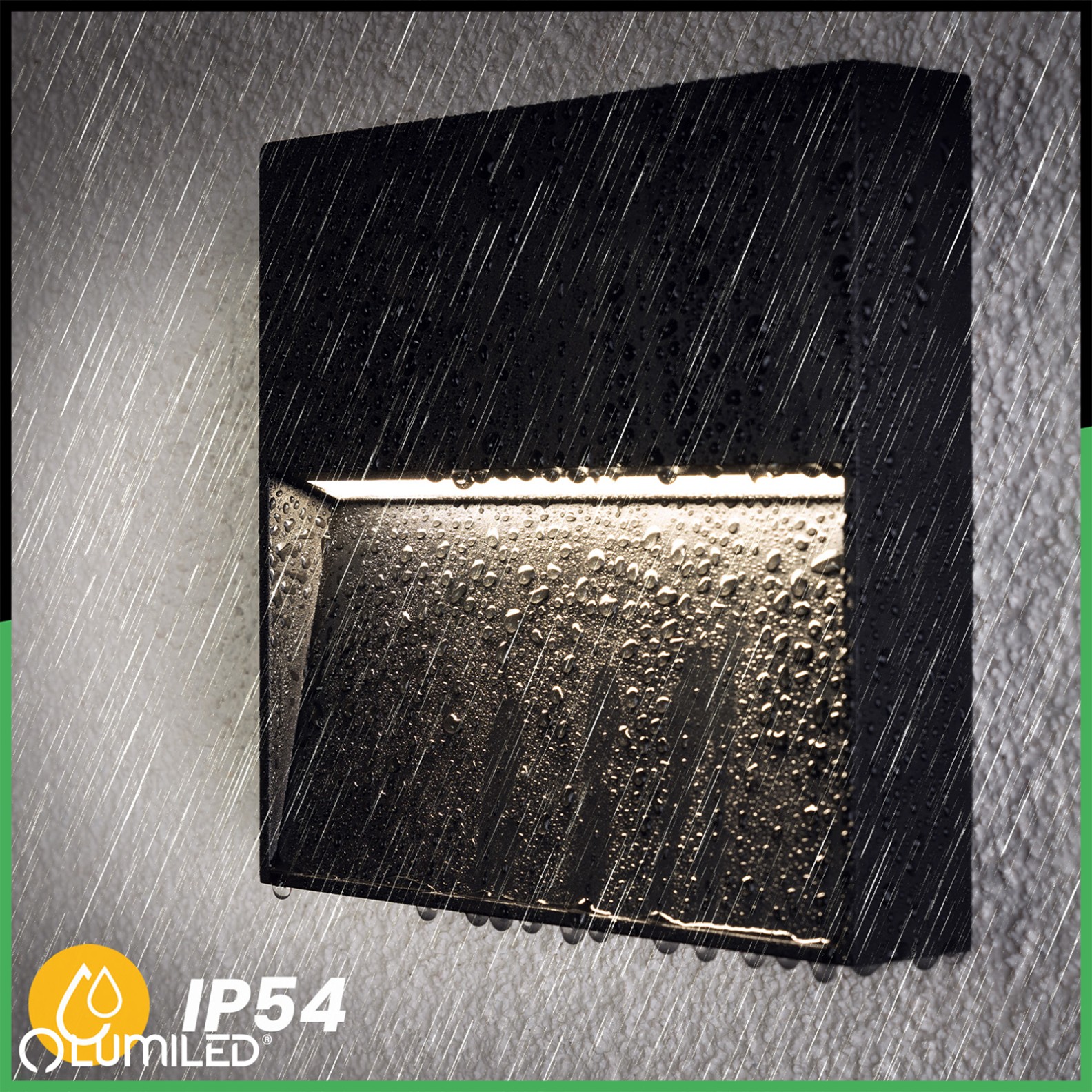 Lampa Ogrodowa Zewnętrzna Kinkiet Elewacyjny 5W LED IP54 PIVAR LUMILED - druga cecha produktu
