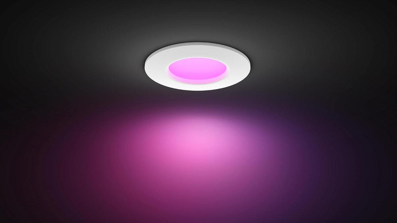 Panel LED Oprawa Podtynkowa Wpuszczana 8.3W 1000lm IP44 White and Color Ambiance RGB + TW Biała Inteligentna SMART Zigbee Bluetooth Slim Downlights Philips HUE - druga cecha produktu