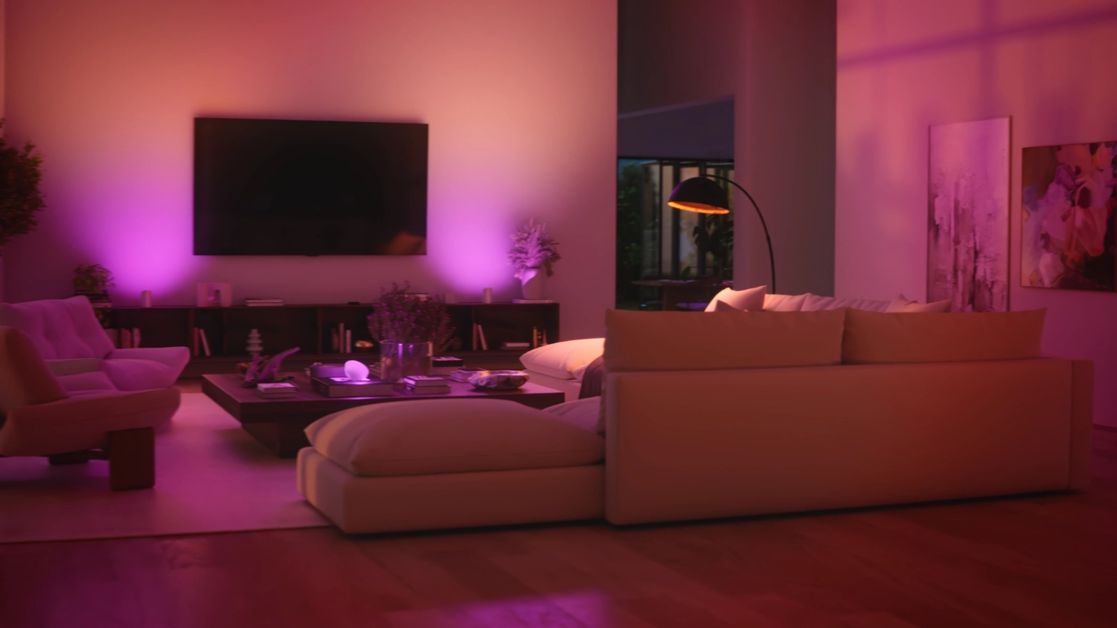 2x Żarówka LED E27 A60 8.1W = 75W 1100lm CCT + RGB SMART Inteligentna Bluetooth ZigBee White and Color Ambiance + Mostek Bridge PRO + Regulator Pilot Philips HUE - druga cecha produktu