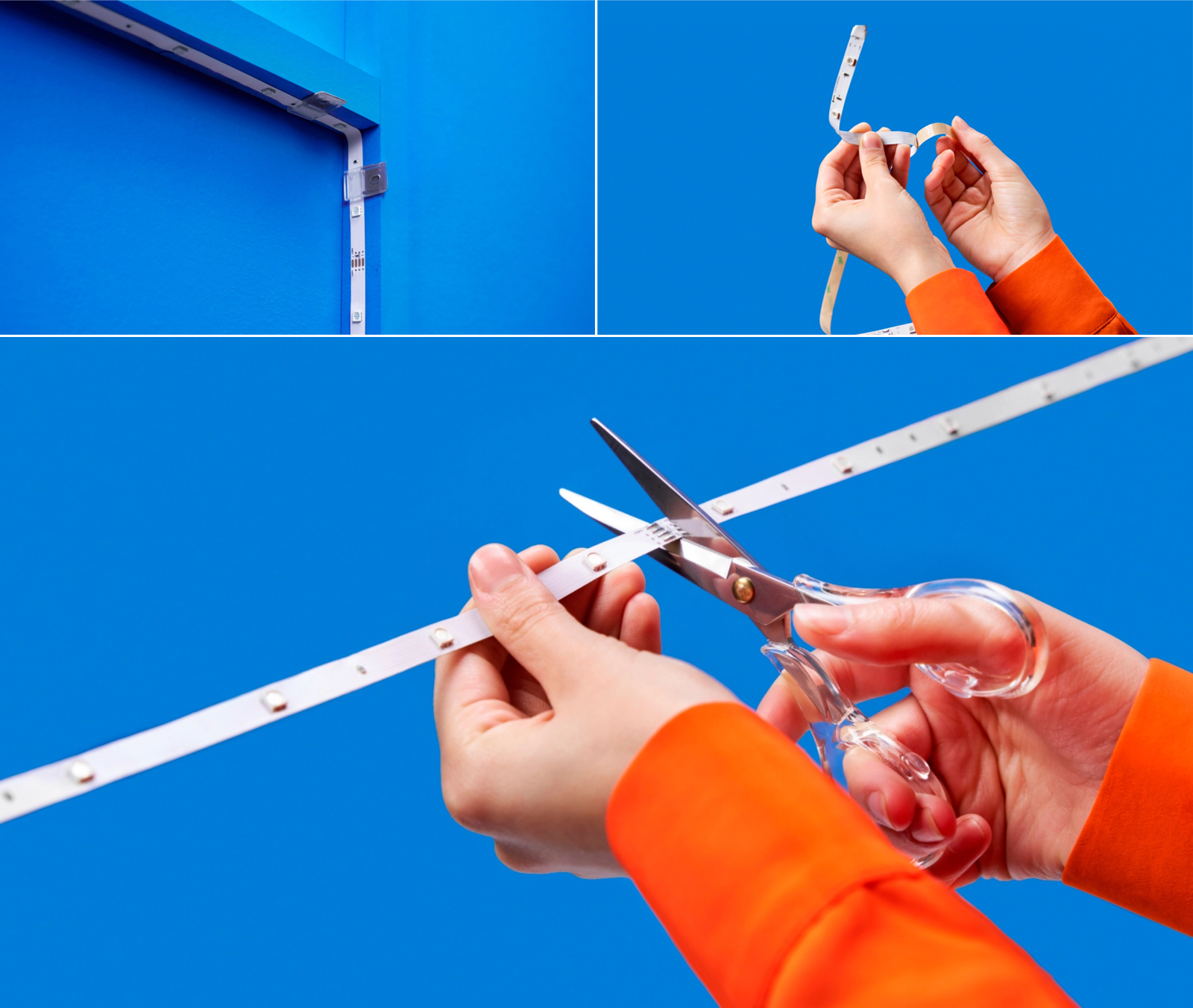 Taśma LED Pasek 10,2W RGBIC 4m Inteligentna SMART WiFi Bluetooth Aplikacja WiZ - czwarta cecha produktu