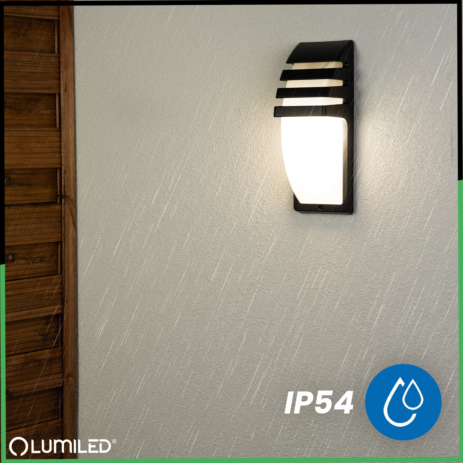 Lampa Ogrodowa Kinkiet Elewacyjny E27 LED 35cm LECOS LUMILED - trzecia cecha produktu