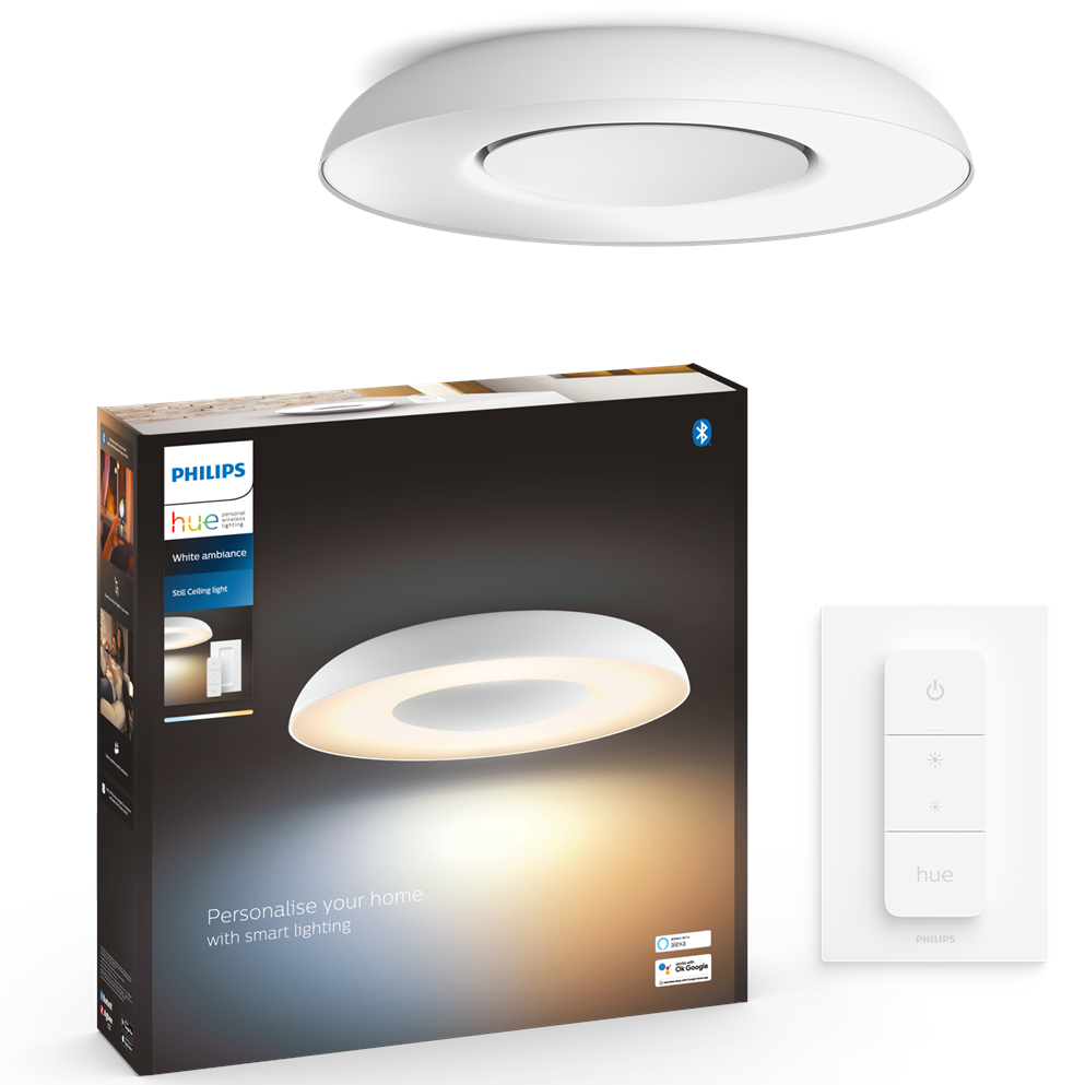 Plafon LED Lampa Sufitowa Natynkowa 22.5W 2500lm IP20 White Ambiance TW Biała 39cm Inteligentna SMART Zigbee Bluetooth Still Philips HUE - główne zdjęcie produktu
