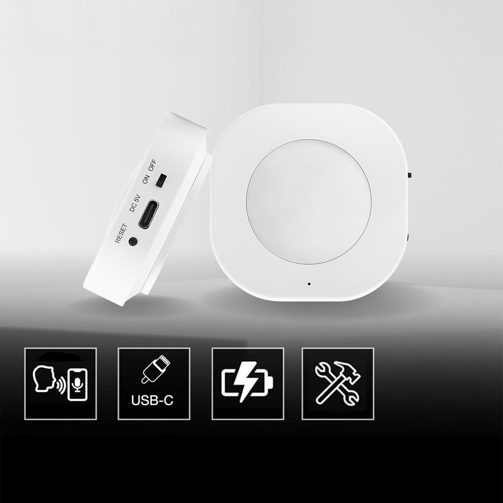 Czujnik Ruchu Sensor Bezprzewodowy Bateryjny Natynkowy SMART WiFi OSRAM - druga cecha produktu