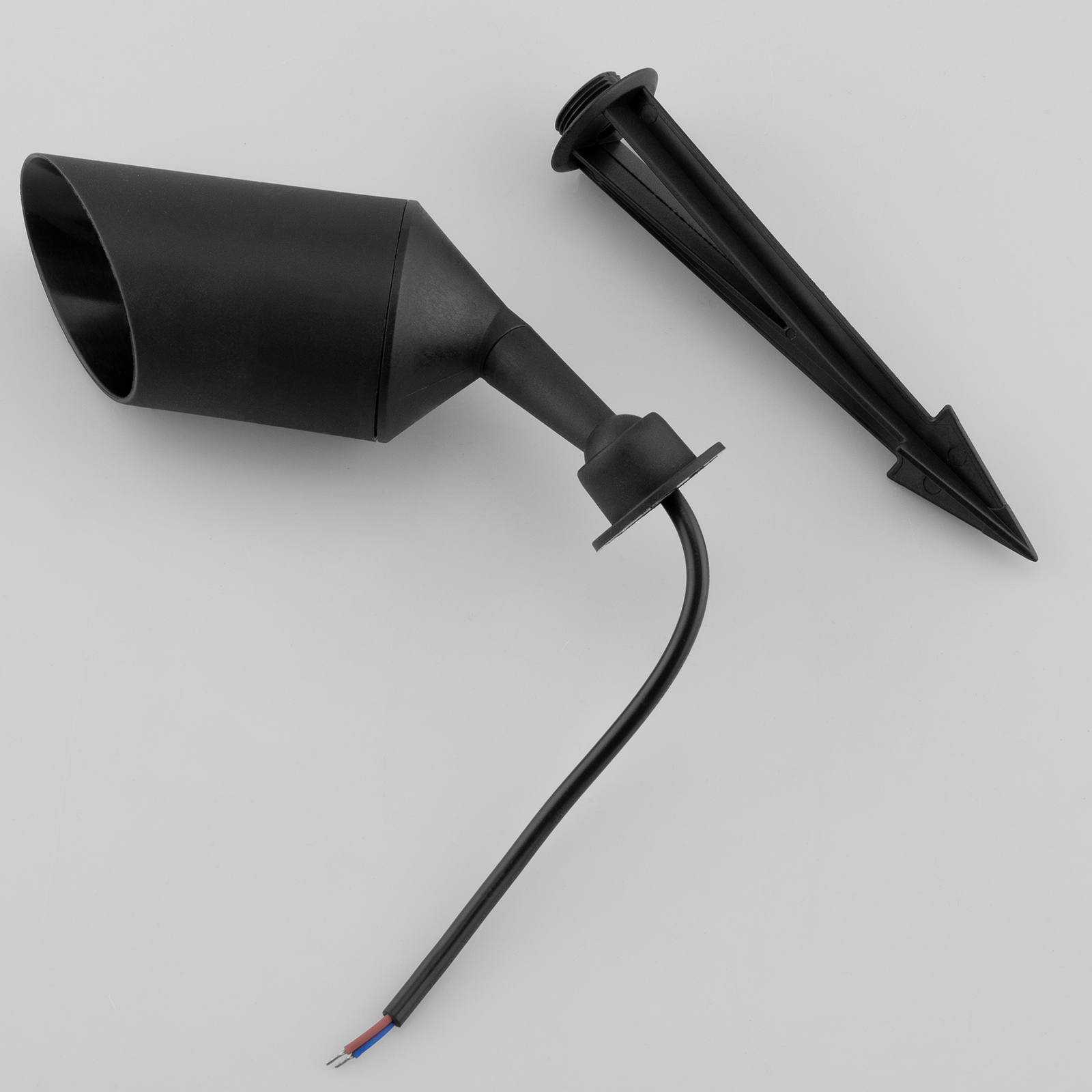 Lampa Ogrodowa Zewnętrzna LED GU10 Reflektor Wbijana IP65 GARTI Przewód LUMILED - skład produktu