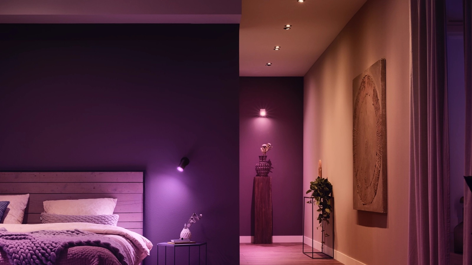 3x Żarówka LED GU10 Reflektor PAR16 4.2W = 50W 400lm CCT + RGB SMART Inteligentna Bluetooth ZigBee White and Color Ambiance + Mostek Bridge PRO + Regulator Pilot Philips HUE - druga cecha produktu