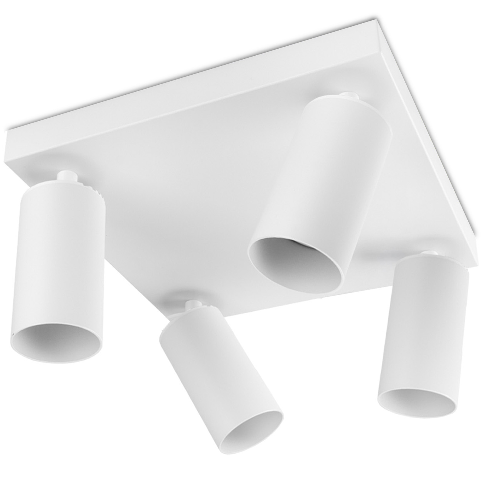 Lampa Sufitowa Plafon SPOT TUBA Reflektor Oprawa Halogenowa 4x GU10 TABULA LUMILED - główne zdjęcie produktu