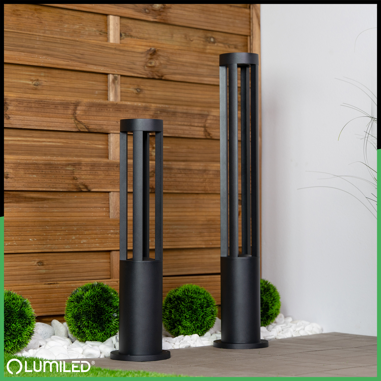 Lampa Ogrodowa Słupek Zewnętrzny Stojący 12W LED 4000K QUERO 60cm LUMILED - trzecia cecha produktu