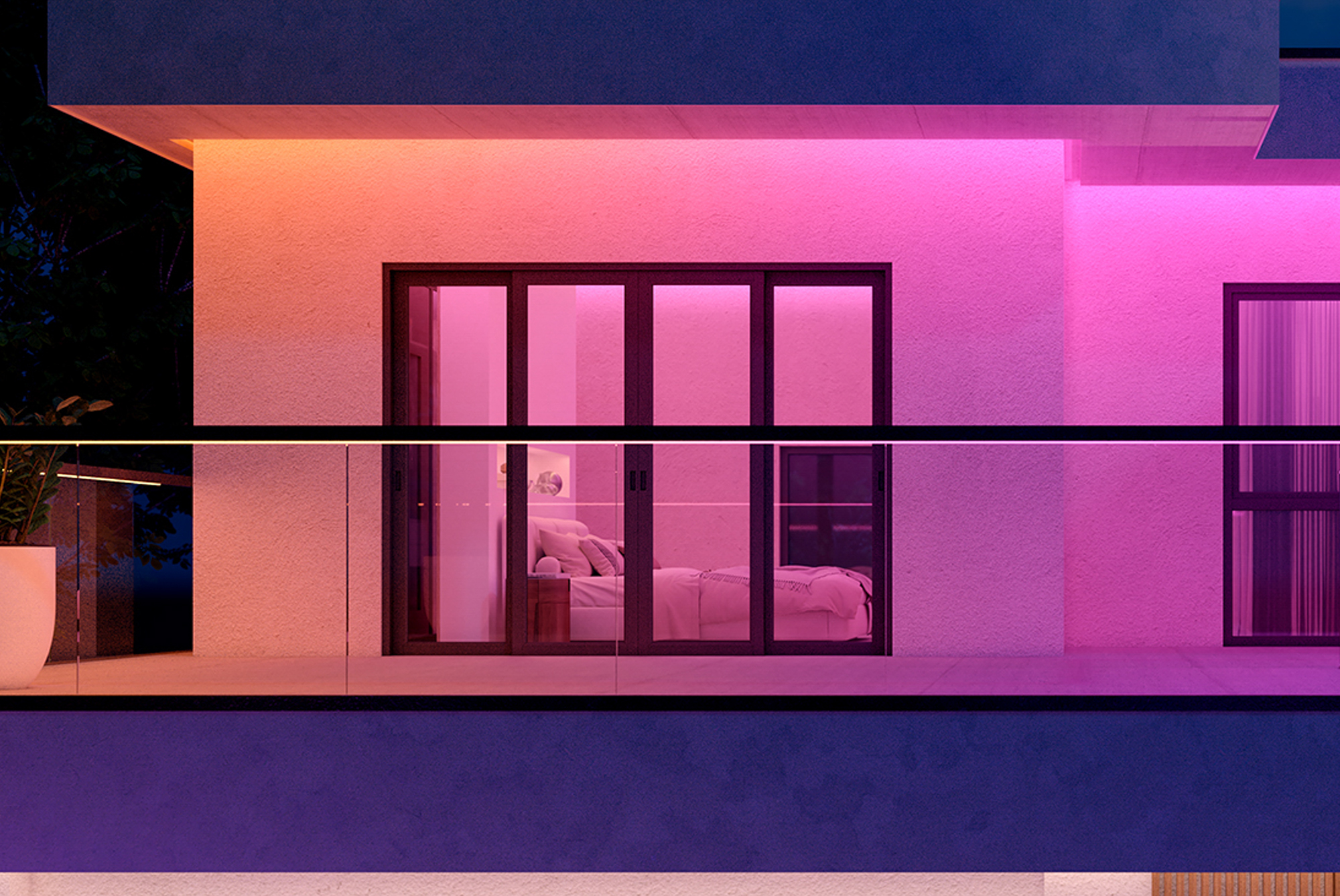 Taśma LED Pasek 5m 30W 3000lm IP67 White and Color Ambiance RGB + TW Biała Inteligentna SMART Zigbee Bluetooth Flux Strip Outdoor Philips HUE - druga cecha produktu