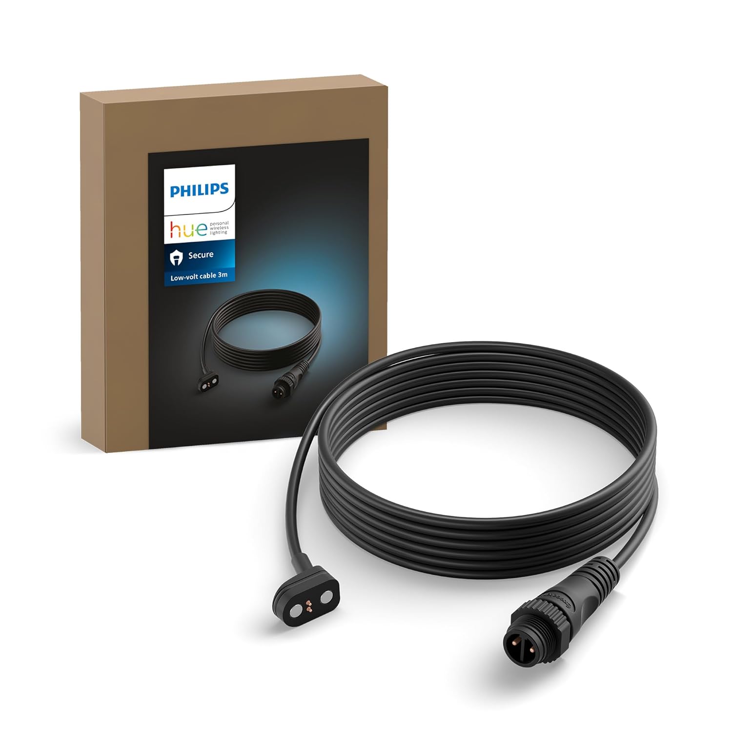 Kabel Niskonapięciowy 3m do Kamery Secure Czarny Camera Accessory Philips HUE - główne zdjęcie produktu