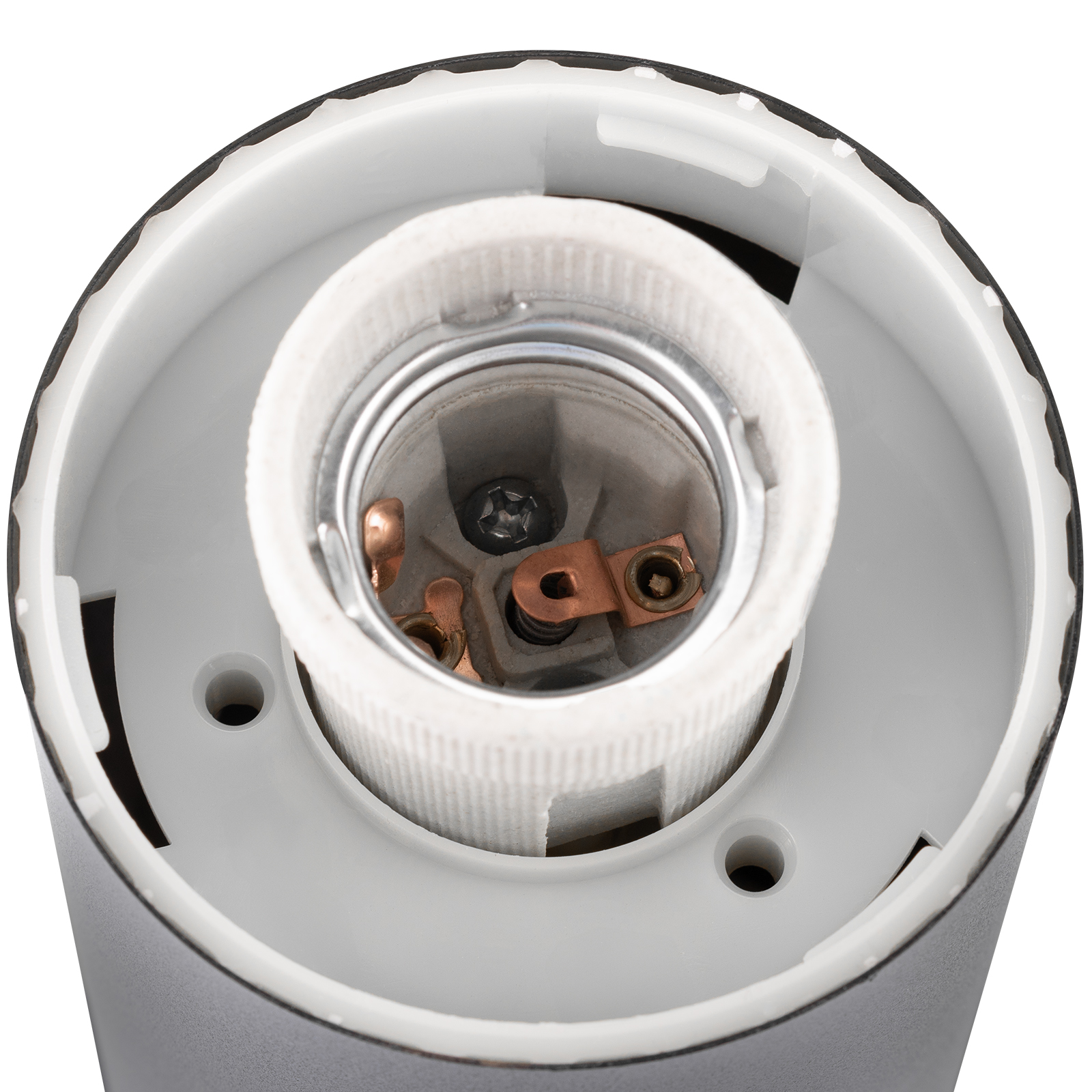 Lampa Ogrodowa Zewnętrzna E27 INOX SŁUPEK 65cm z Gniazdem 230V Lilium LUMILED - pierwsza cecha produktu