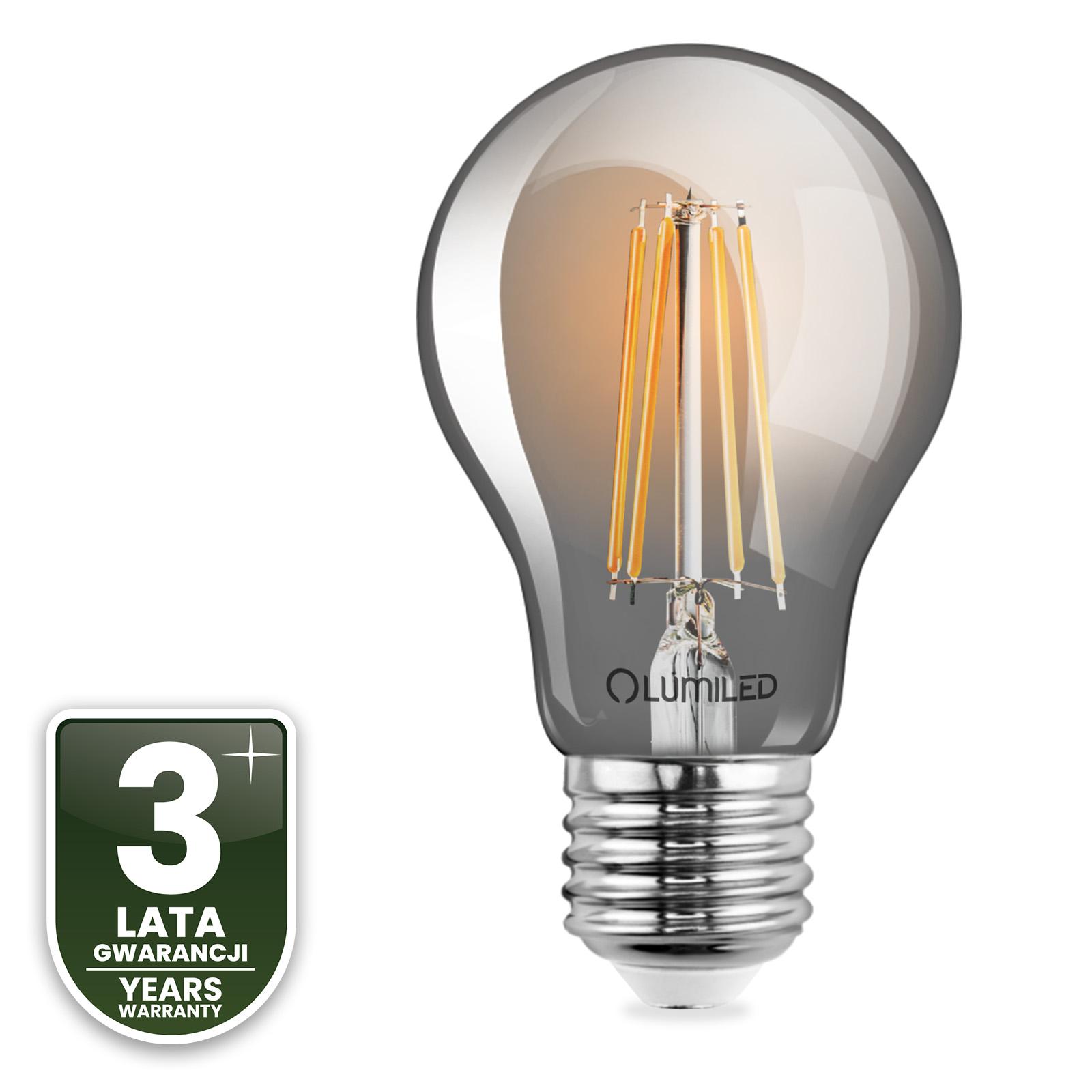 Żarówka LED E27 A60 6W = 50W 660lm 2200K Ciepła 360° DYMIONA FILAMENT LUMILED - trzecia cecha produktu