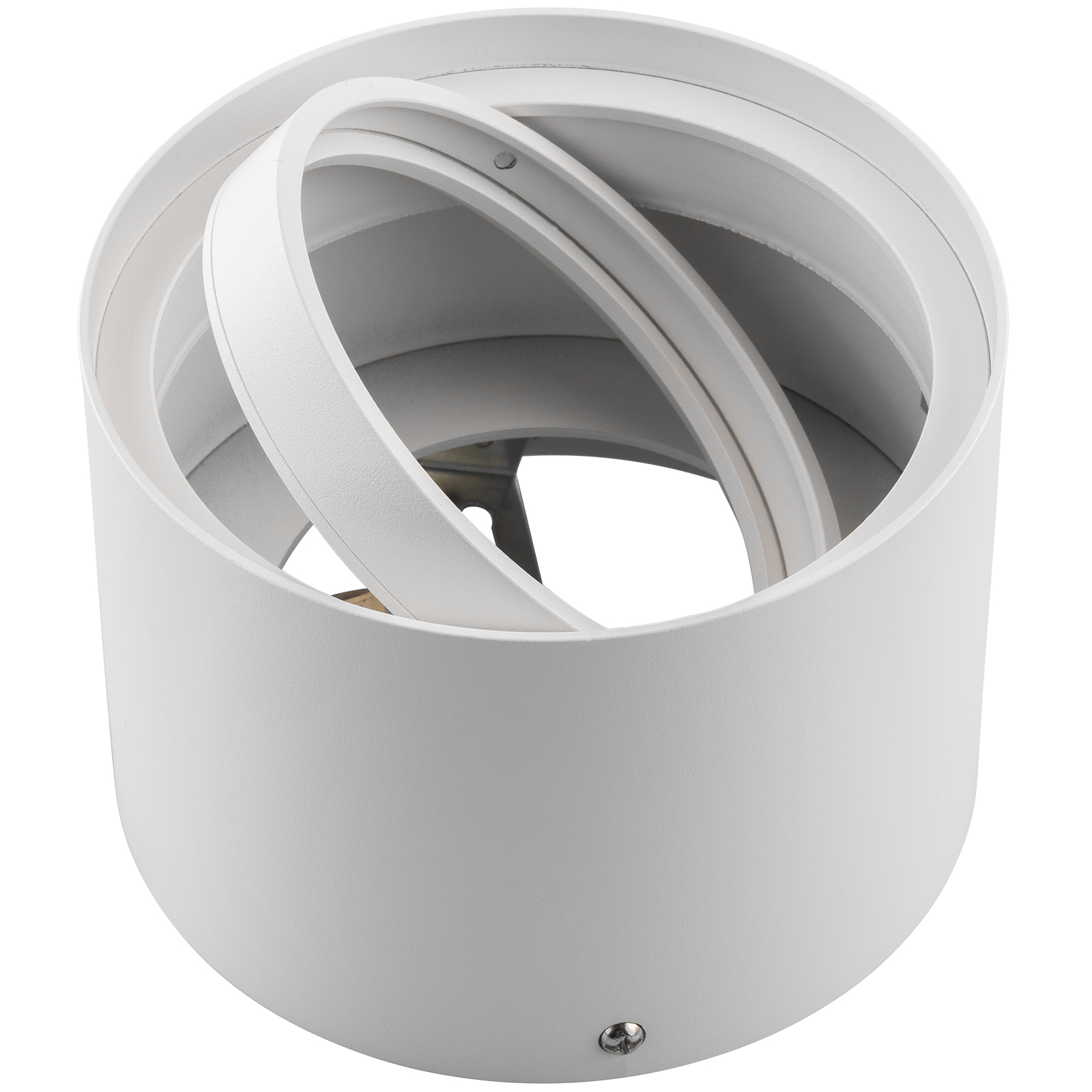 Oprawa Natynkowa HALOGENOWA SPOT TUBA Ruchoma GU10 AR111 Okrągła Biała 100mm TELES LUMILED - trzecia cecha produktu