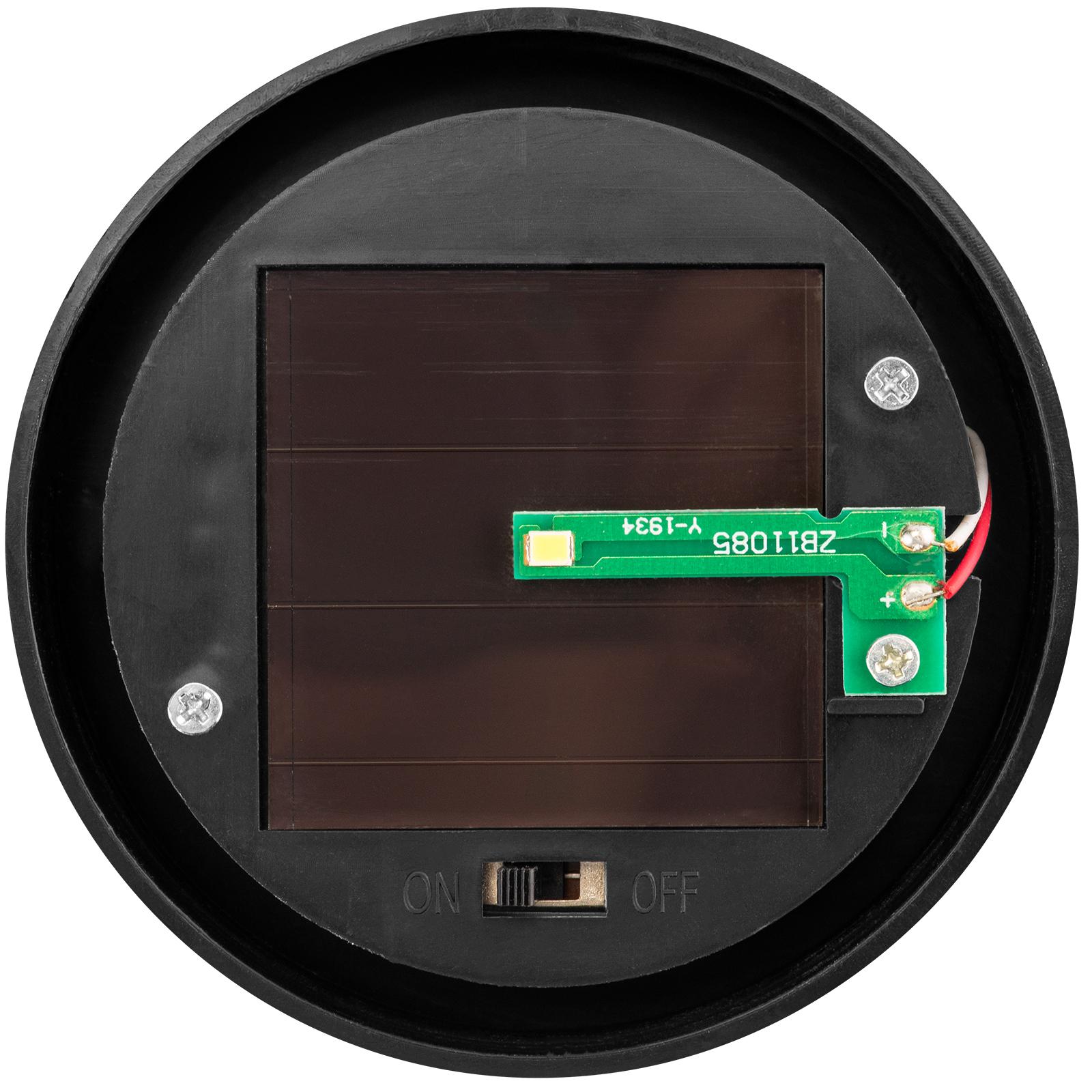 Lampa Solarna Ogrodowa LED ATRIS Wbijana Naziemna Biała Kula 15cm LUMILED - pierwsza cecha produktu