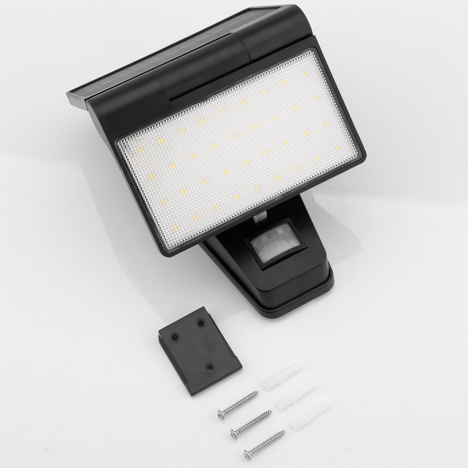 Naświetlacz Solarny Lampa Elewacyjna LED 6500K IP44 Czujnik Ruchu i Zmierzchu CORDY LUMILED - skład produktu