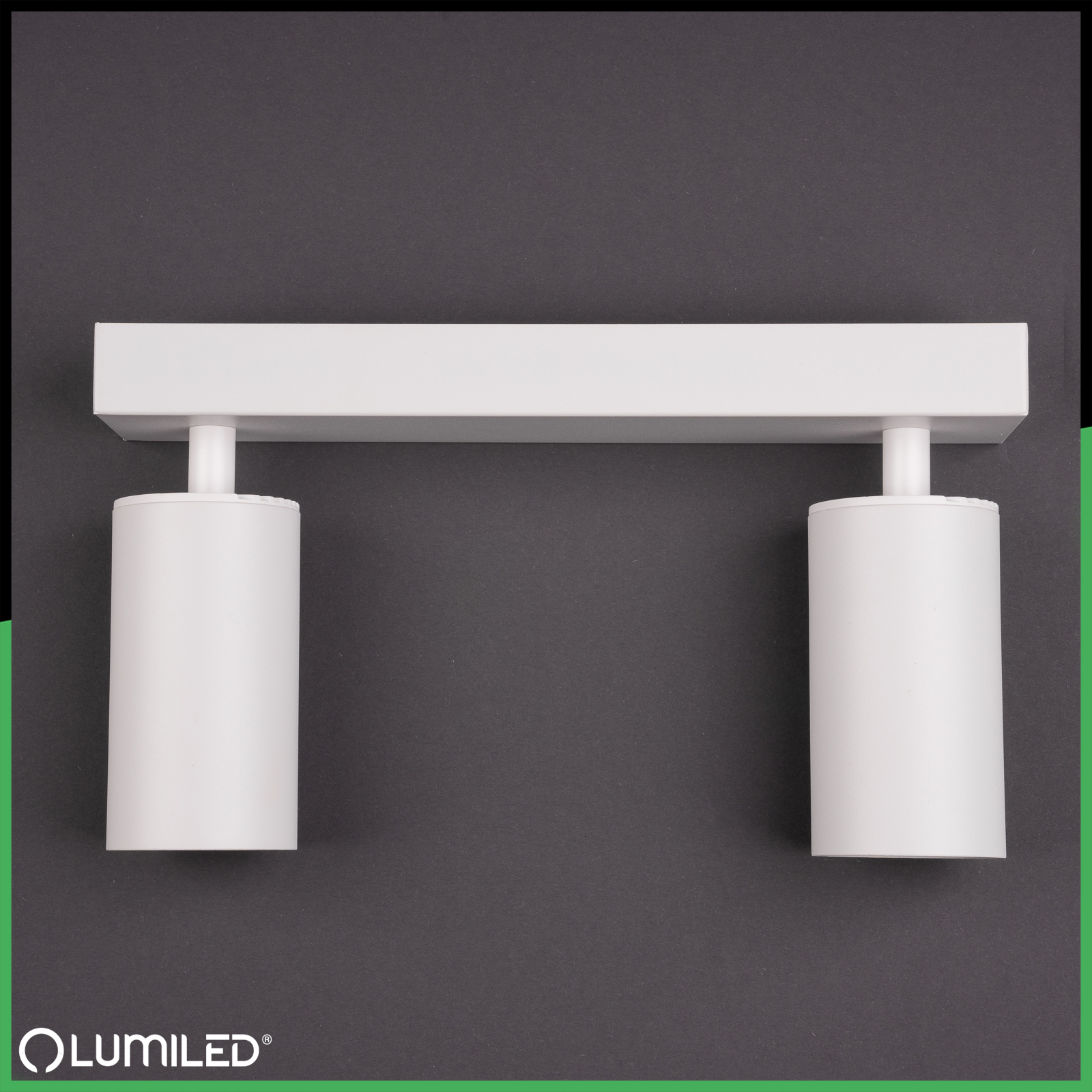 Lampa Sufitowa SPOT TUBA Reflektor Oprawa Halogenowa 2x GU10 TABULA LUMILED - skład produktu