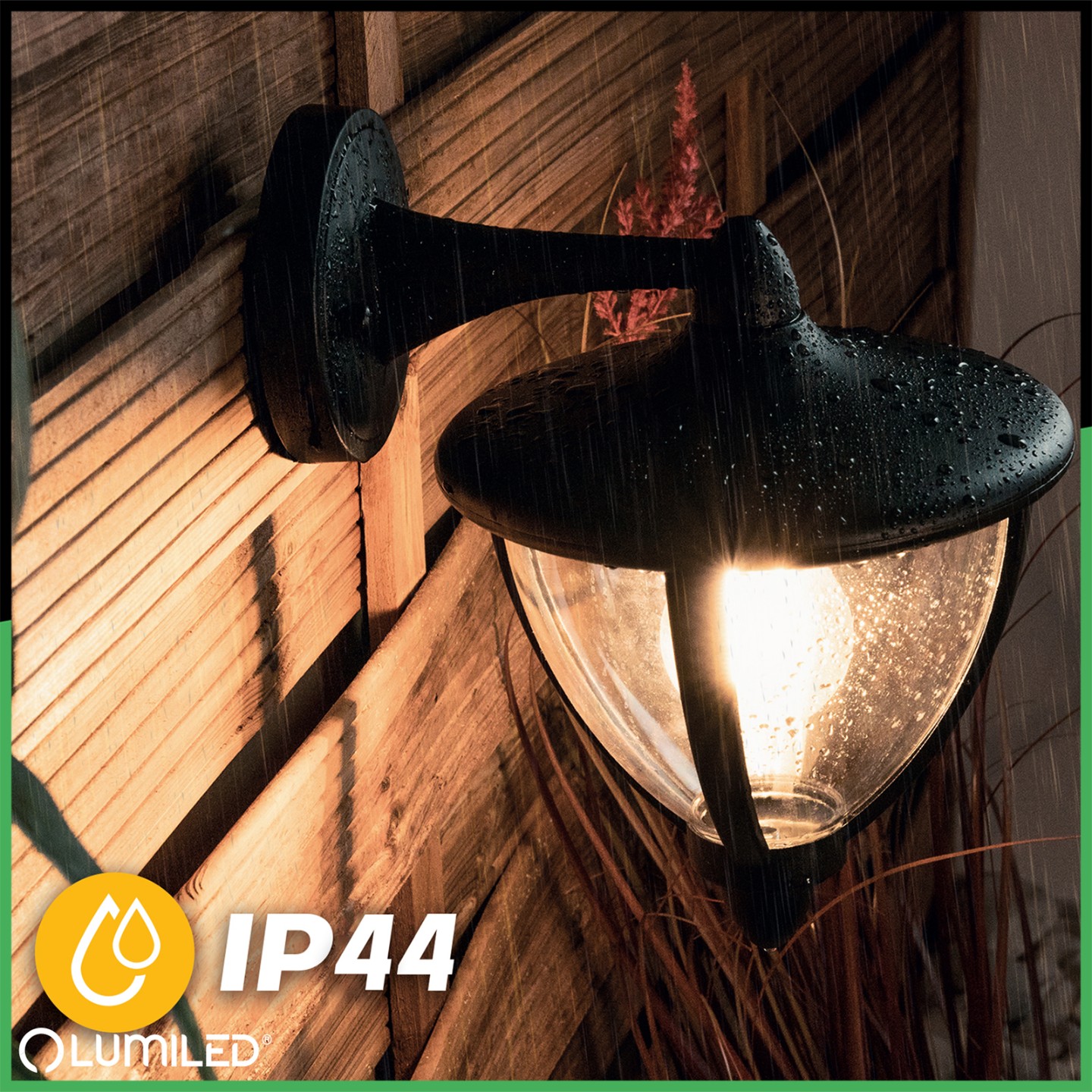 Lampa Ogrodowa Kinkiet Elewacyjny E27 LED Latarnia ARETOS LUMILED - druga cecha produktu